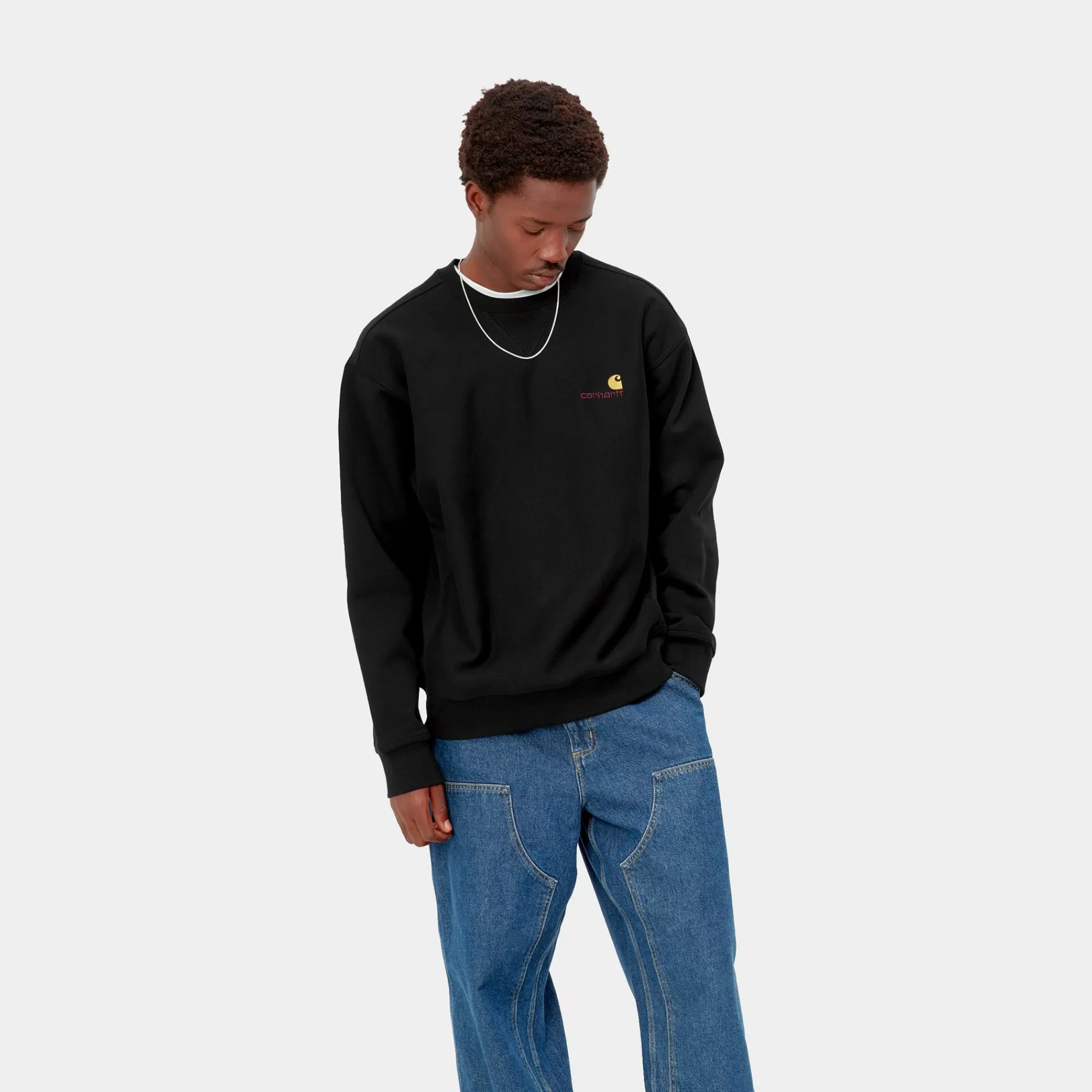 Carhartt WIP Sweats>American Script Sweatshirt