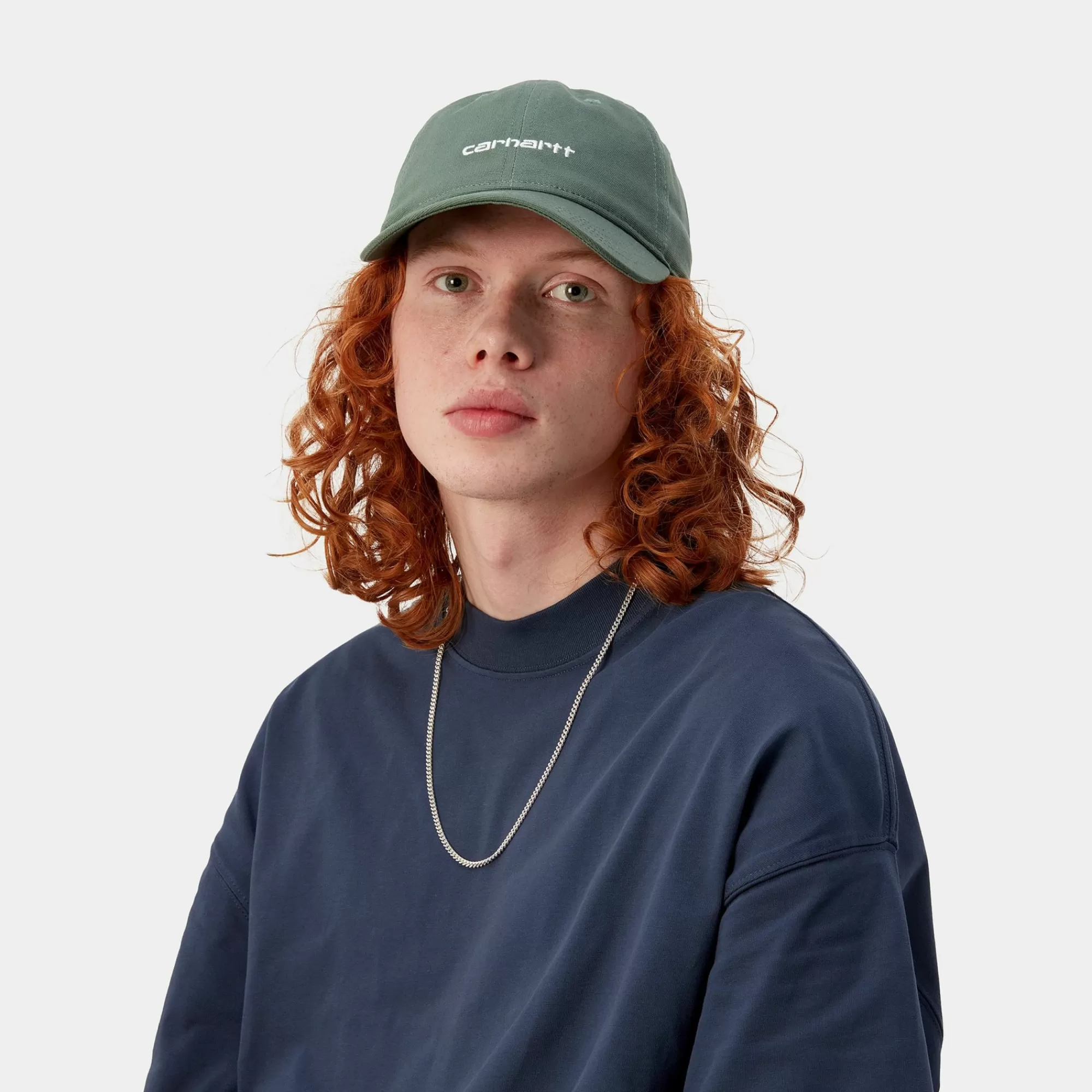 Carhartt WIP Caps & Bucket Hats>Canvas Script Cap