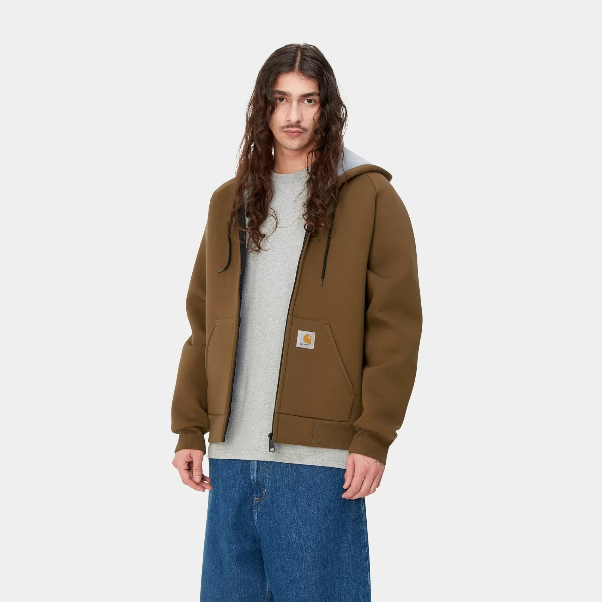 Carhartt WIP Sweats>Car-Lux Hooded Jacket