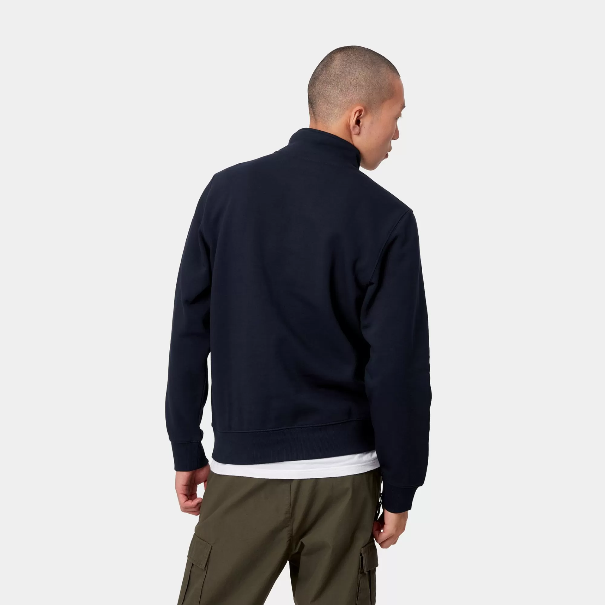 Carhartt WIP Sweats>Chase Neck Zip Sweatshirt