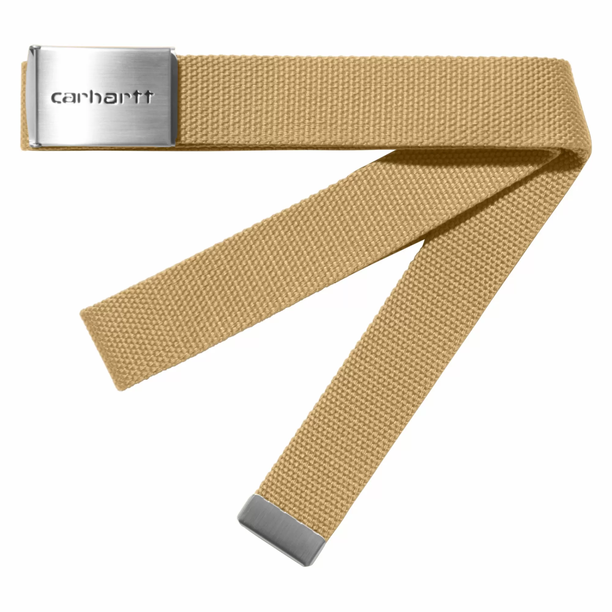 Carhartt WIP Belts>Clip Belt Chrome