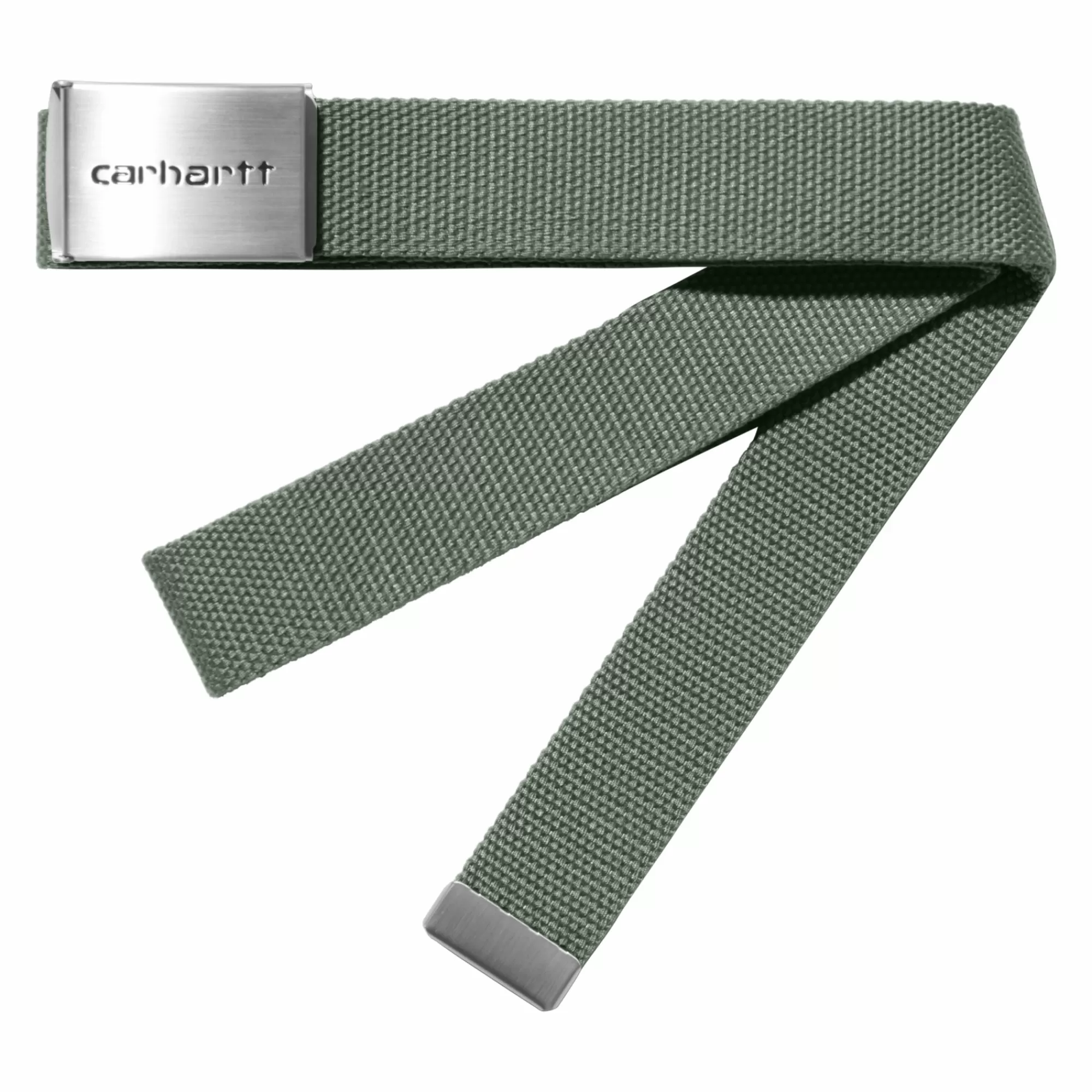 Carhartt WIP Belts>Clip Belt Chrome