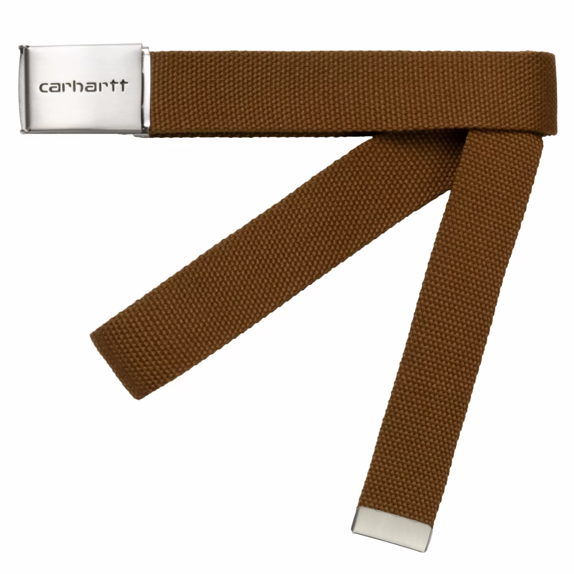 Carhartt WIP Belts>Clip Belt Chrome