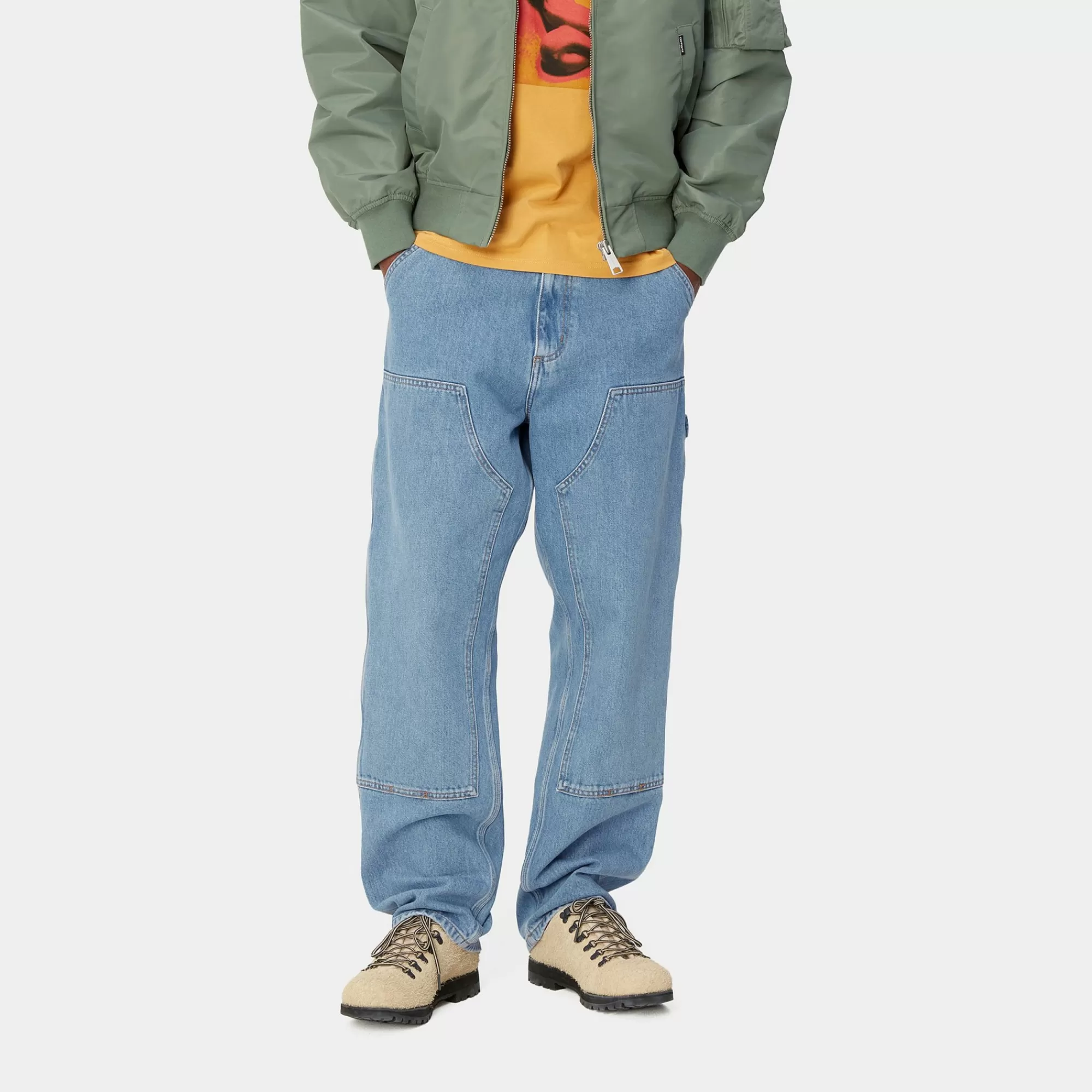 Carhartt WIP Denim>Double Knee Pant