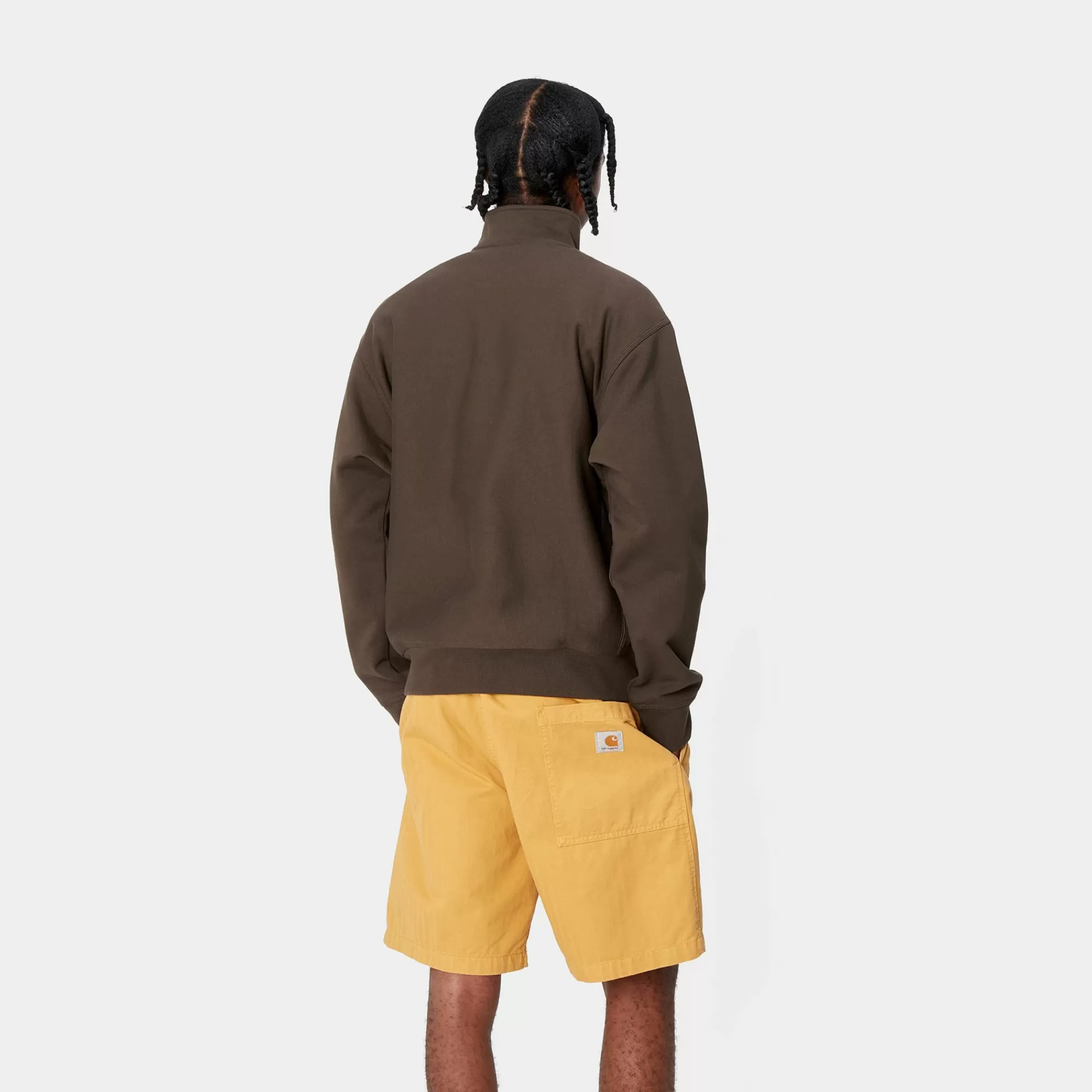 Carhartt WIP Sweats>Half Zip American Script Sweatshirt