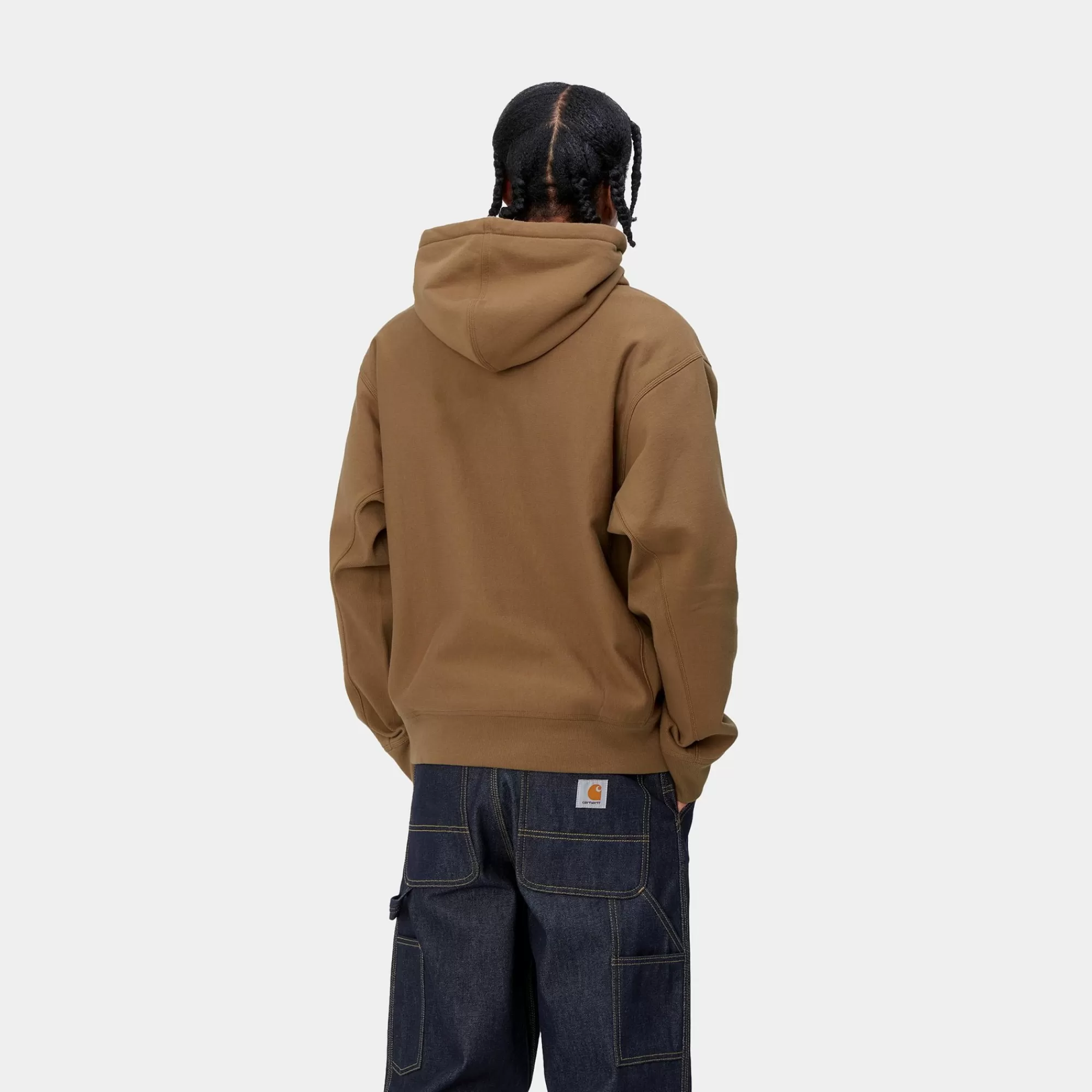 Carhartt WIP Sweats>Hooded American Script Sweatshirt