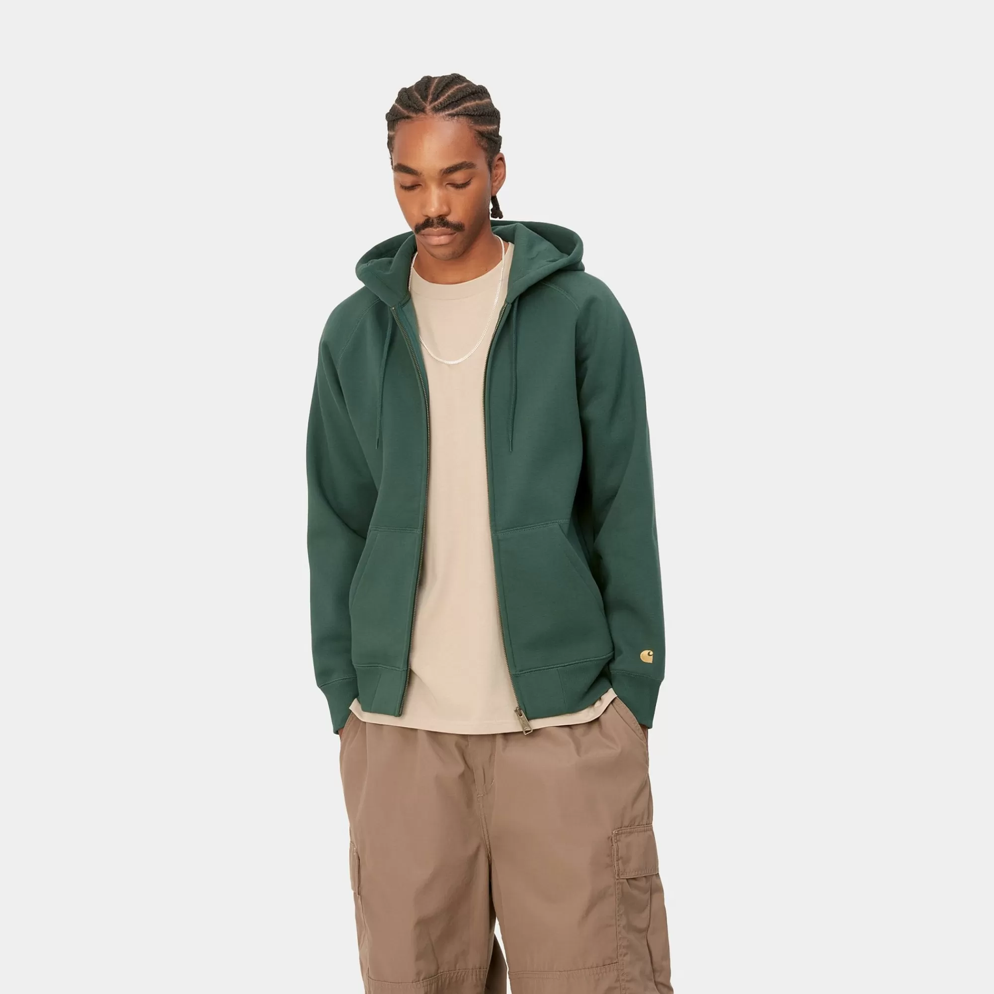 Carhartt WIP Sweats>Hooded Chase Jacket