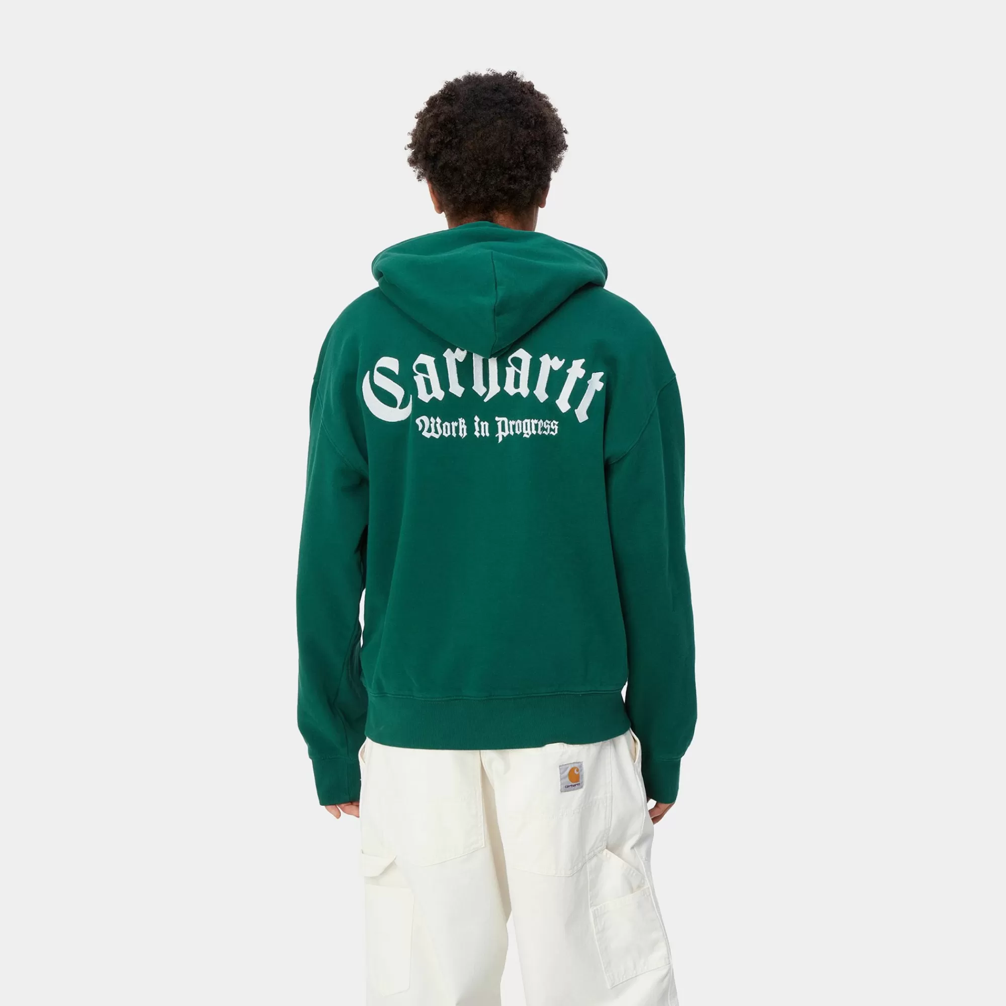 Carhartt WIP Sweats>Hooded Onyx Script Sweat