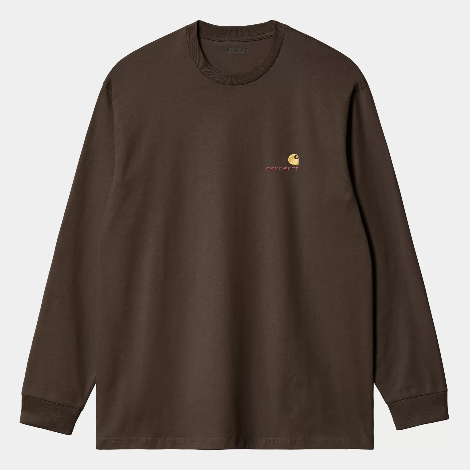 Carhartt WIP Core Products>L/S American Script T-Shirt