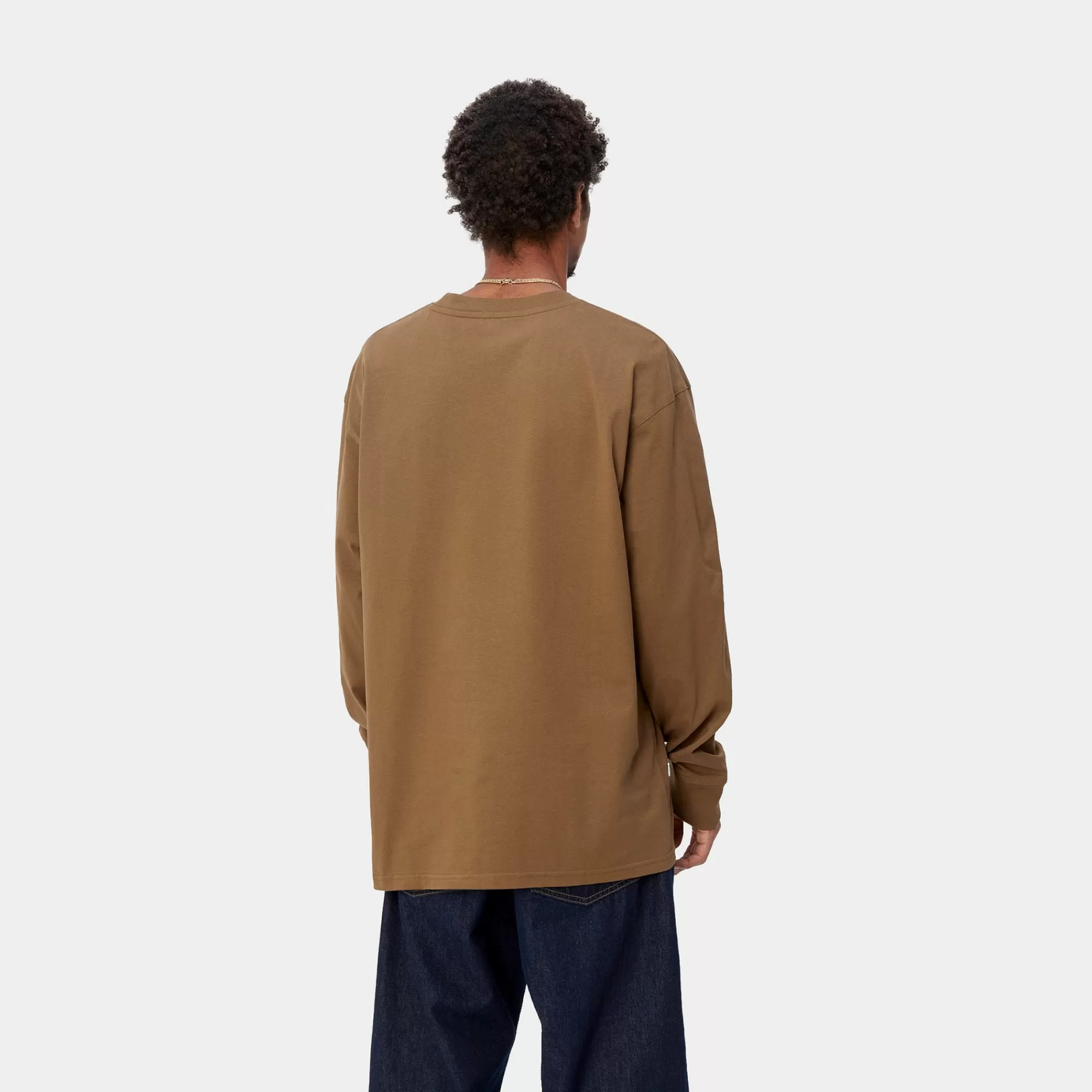 Carhartt WIP Core Products>L/S American Script T-Shirt