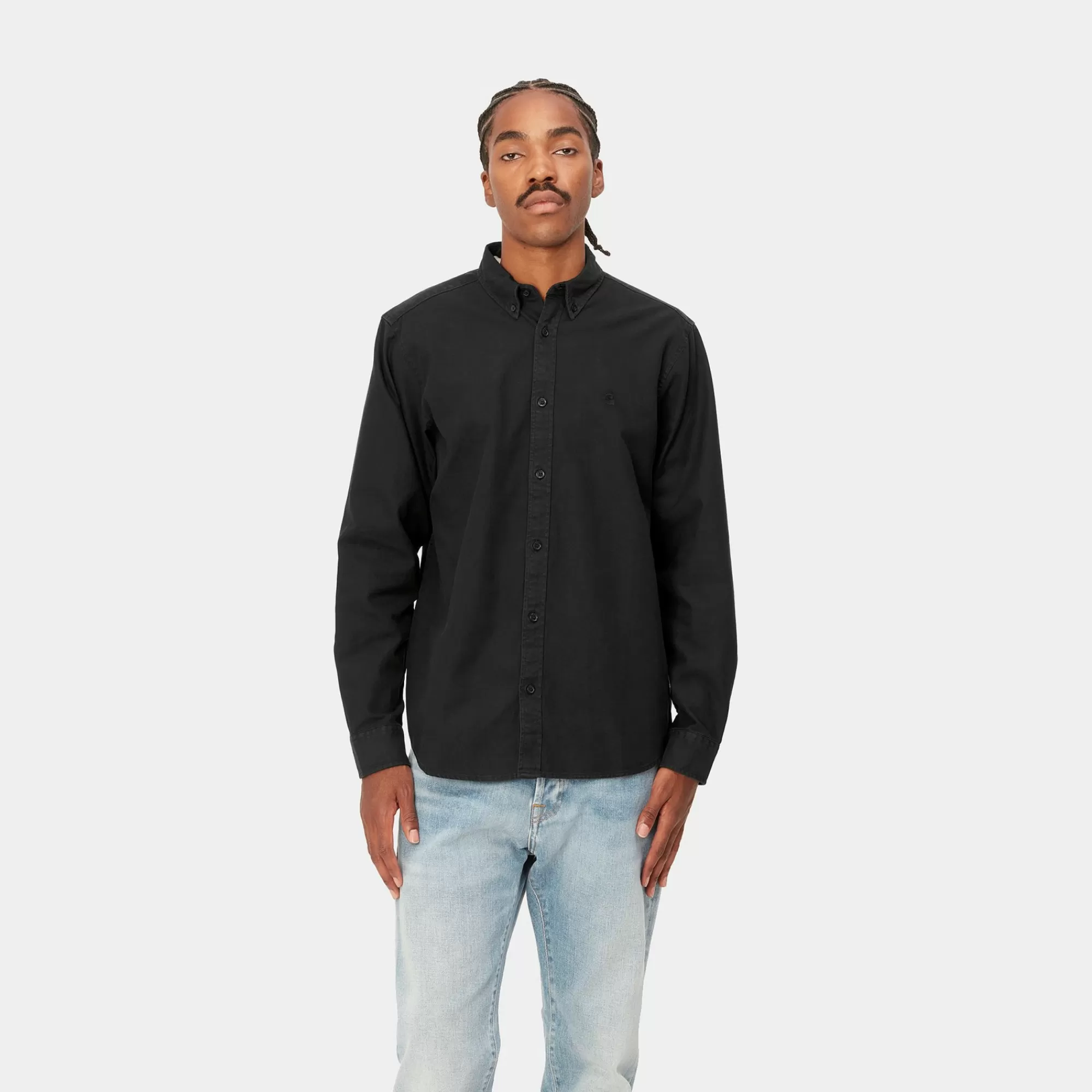 Carhartt WIP Shirts>L/S Bolton Shirt