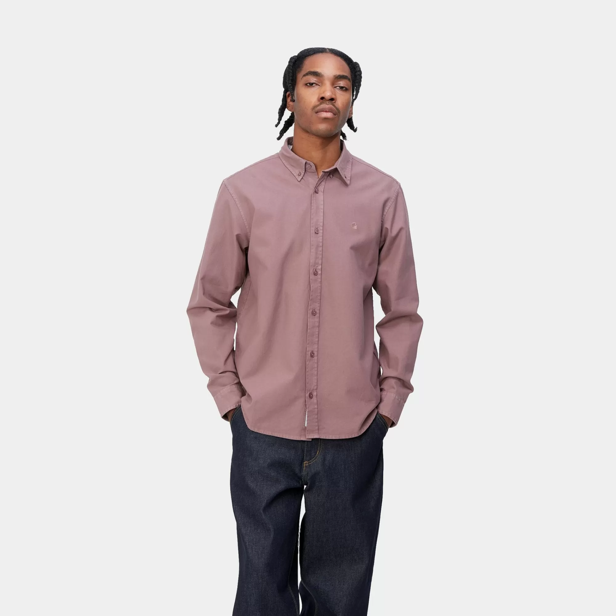 Carhartt WIP Shirts>L/S Bolton Shirt