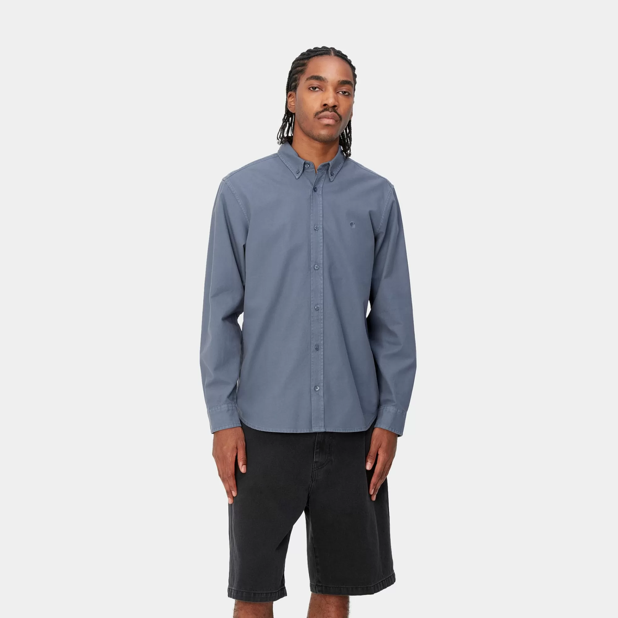 Carhartt WIP Shirts>L/S Bolton Shirt