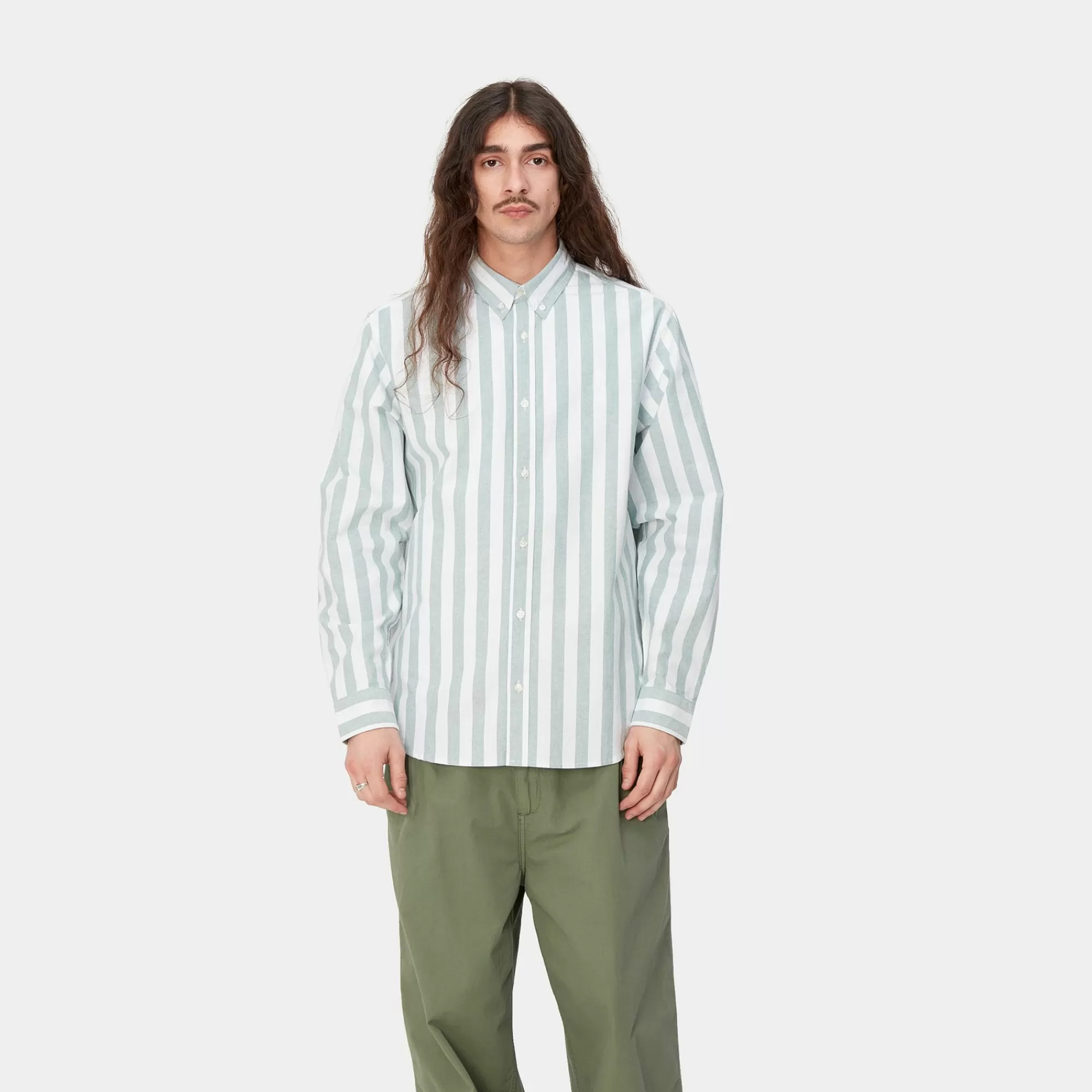 Carhartt WIP Shirts>L/S Dillion Shirt