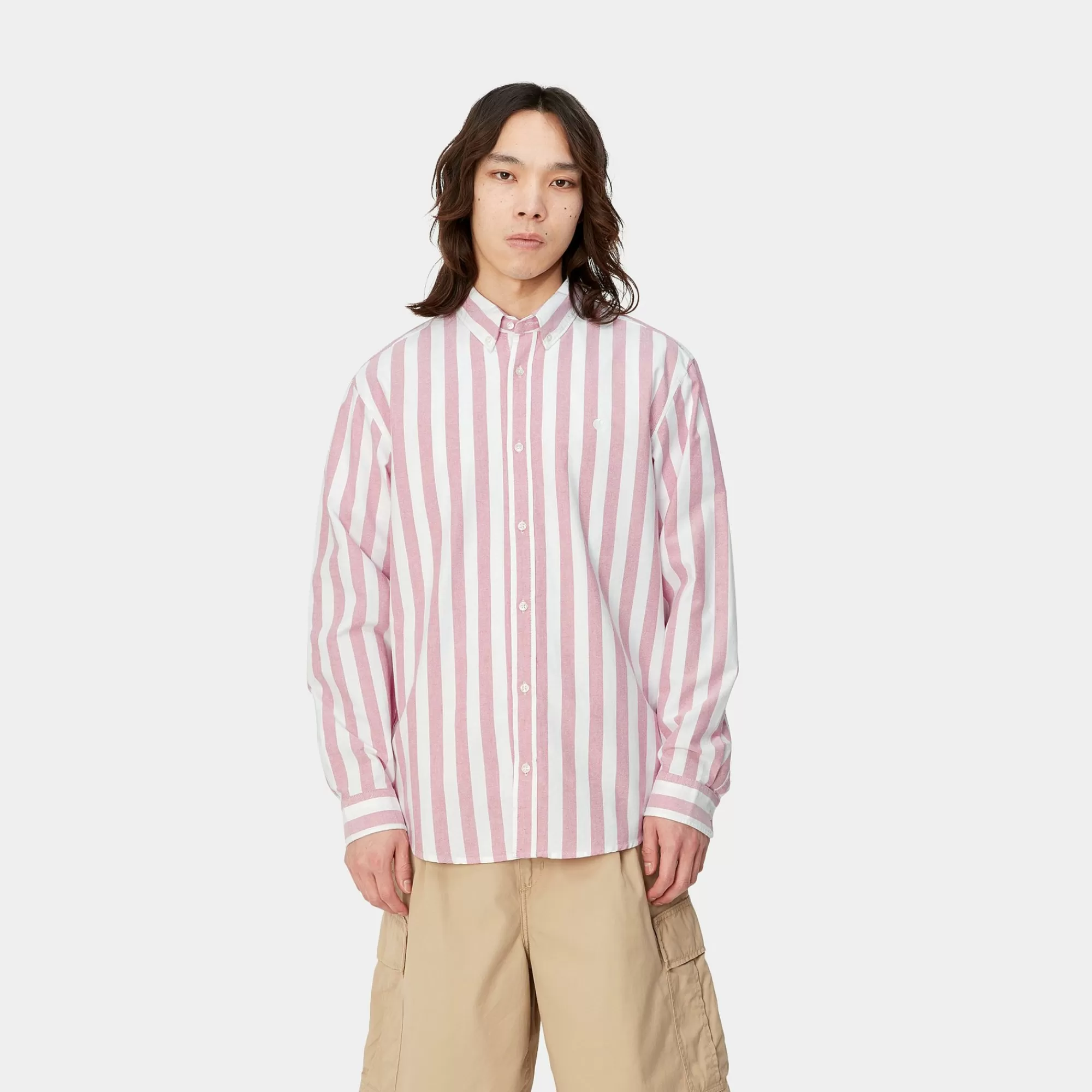 Carhartt WIP Shirts>L/S Dillion Shirt