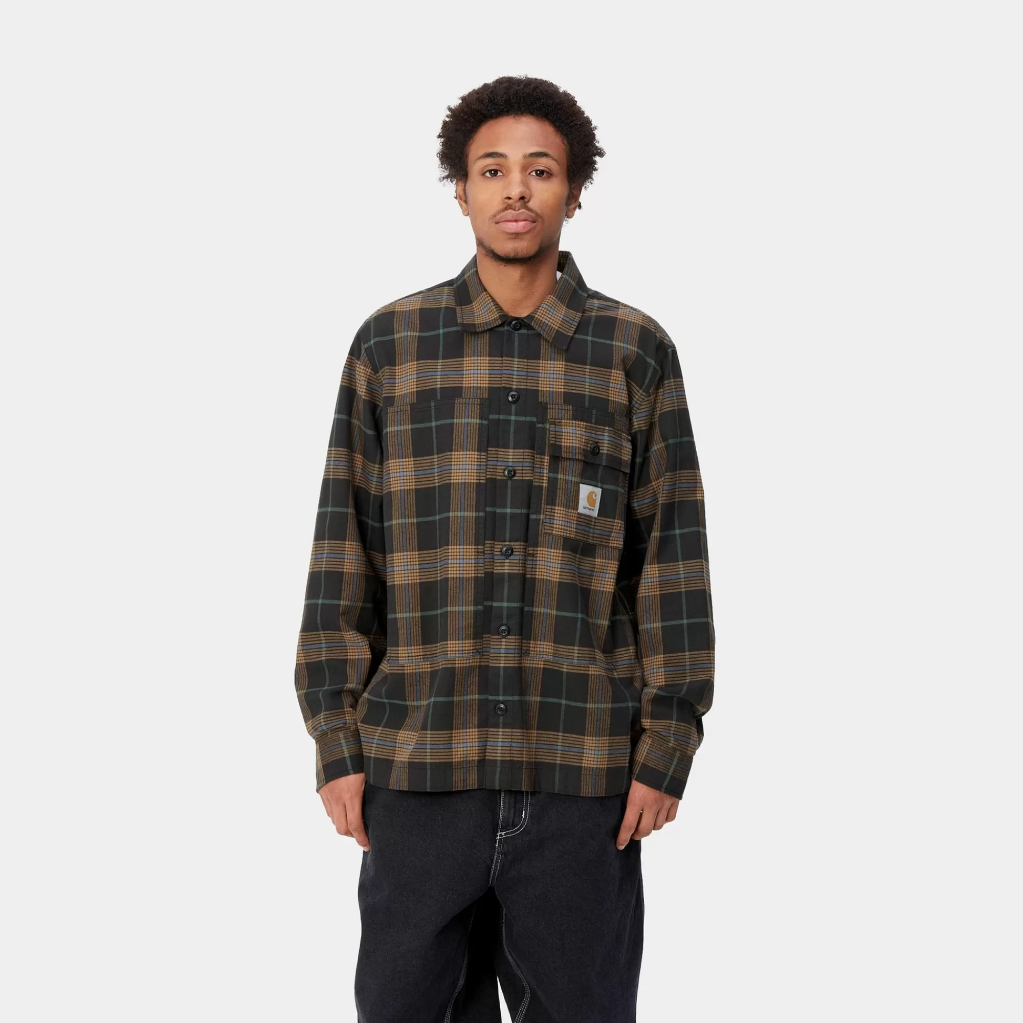 Carhartt WIP Shirts>L/S Hadley Shirt