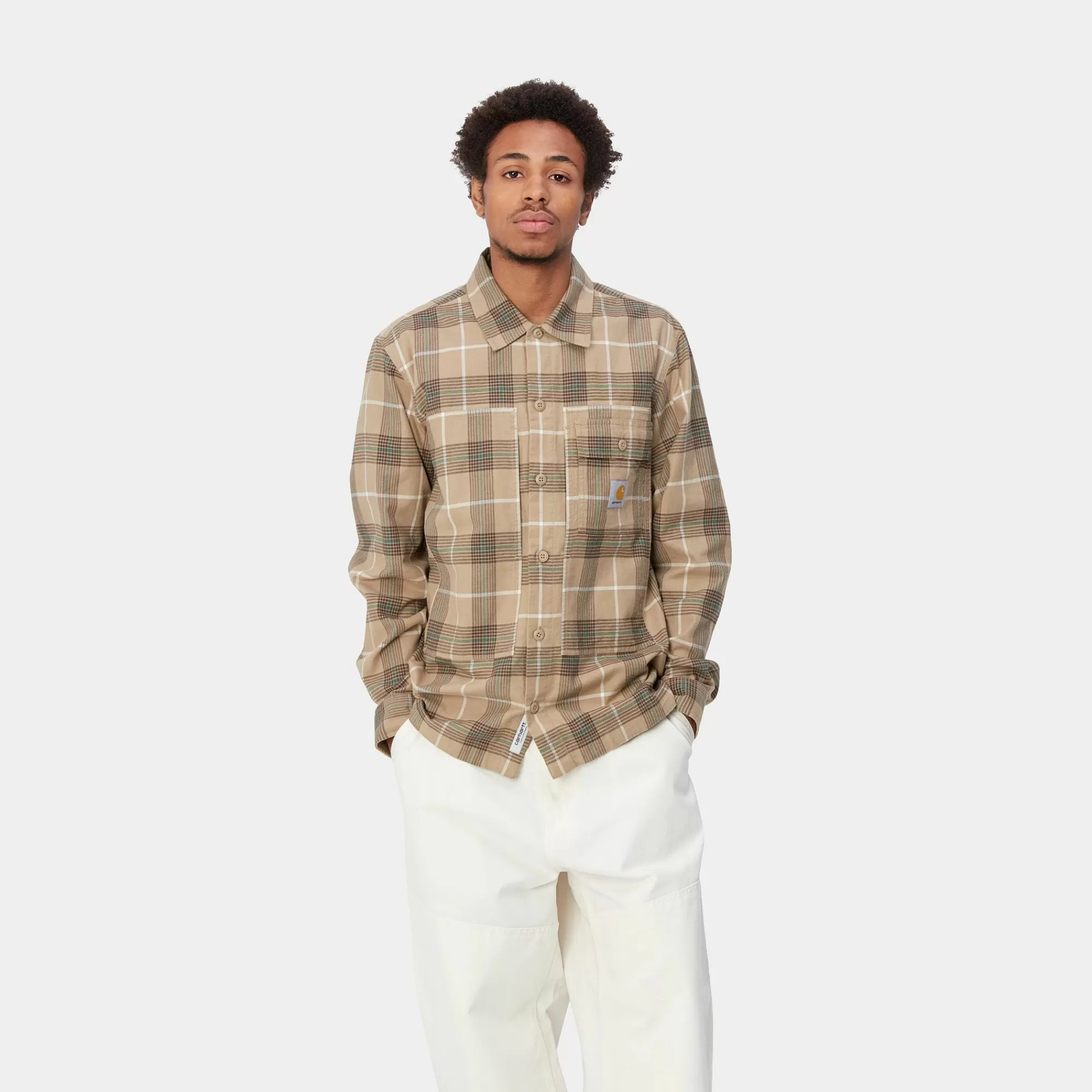 Carhartt WIP Shirts>L/S Hadley Shirt