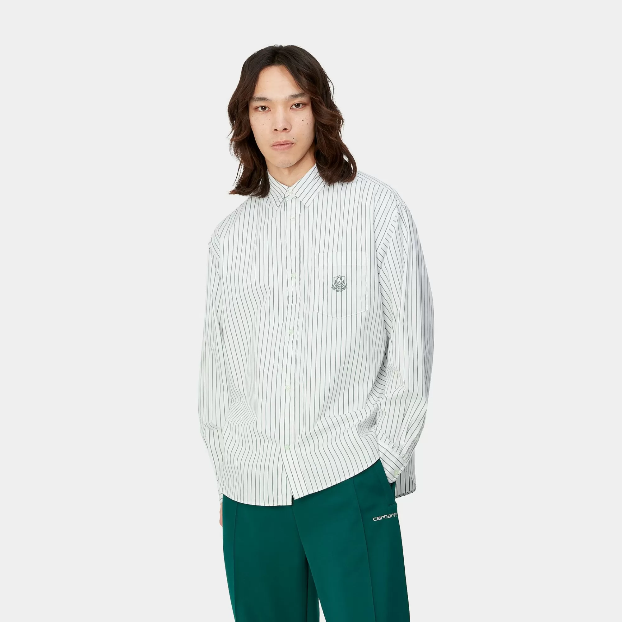 Carhartt WIP Shirts>L/S Linus Shirt