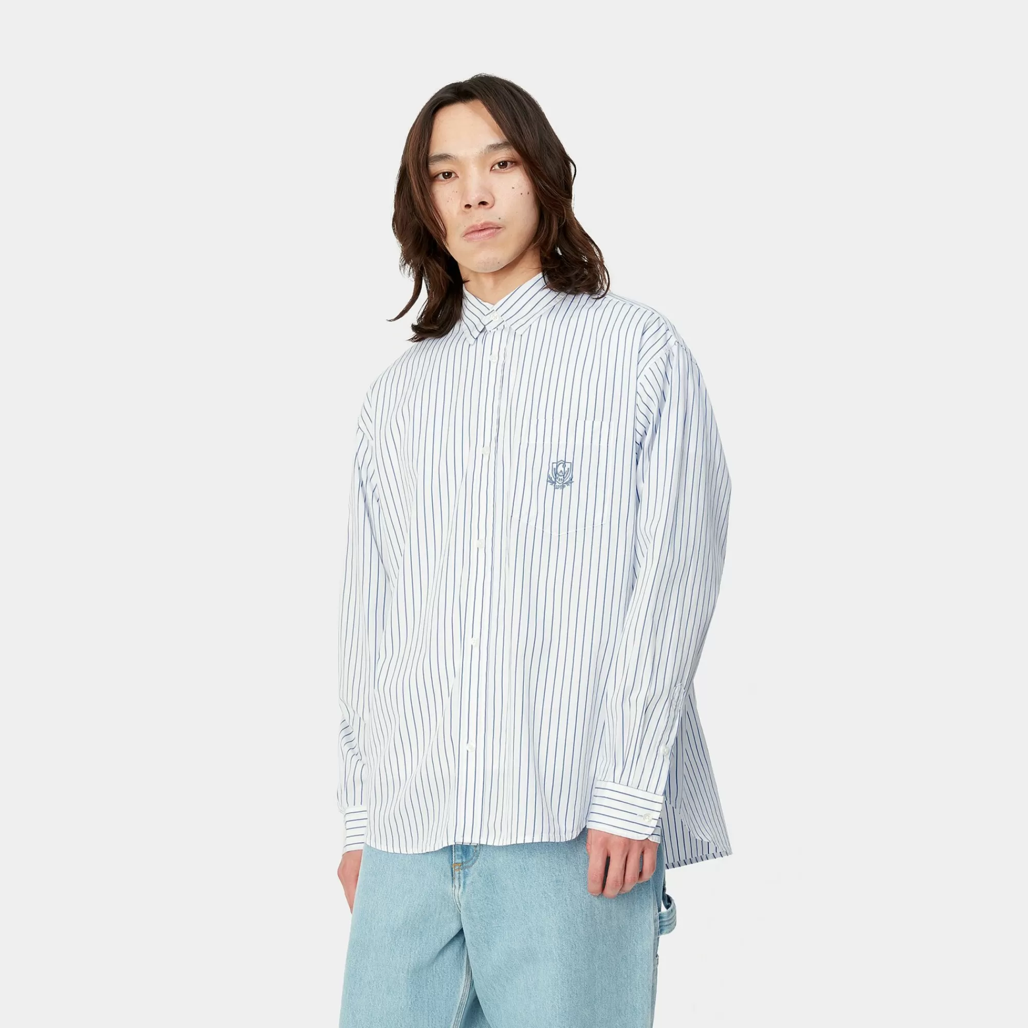 Carhartt WIP Shirts>L/S Linus Shirt