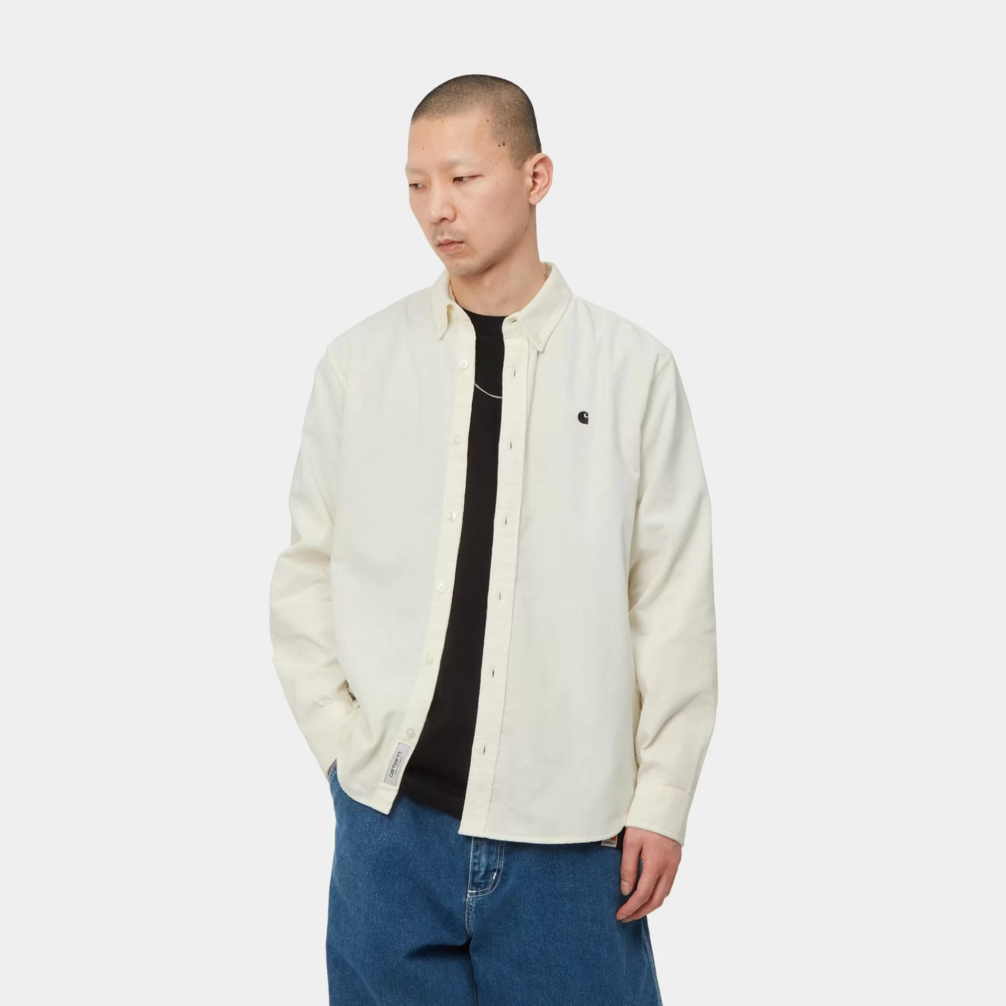 Carhartt WIP Shirts>L/S Madison Fine Cord Shirt