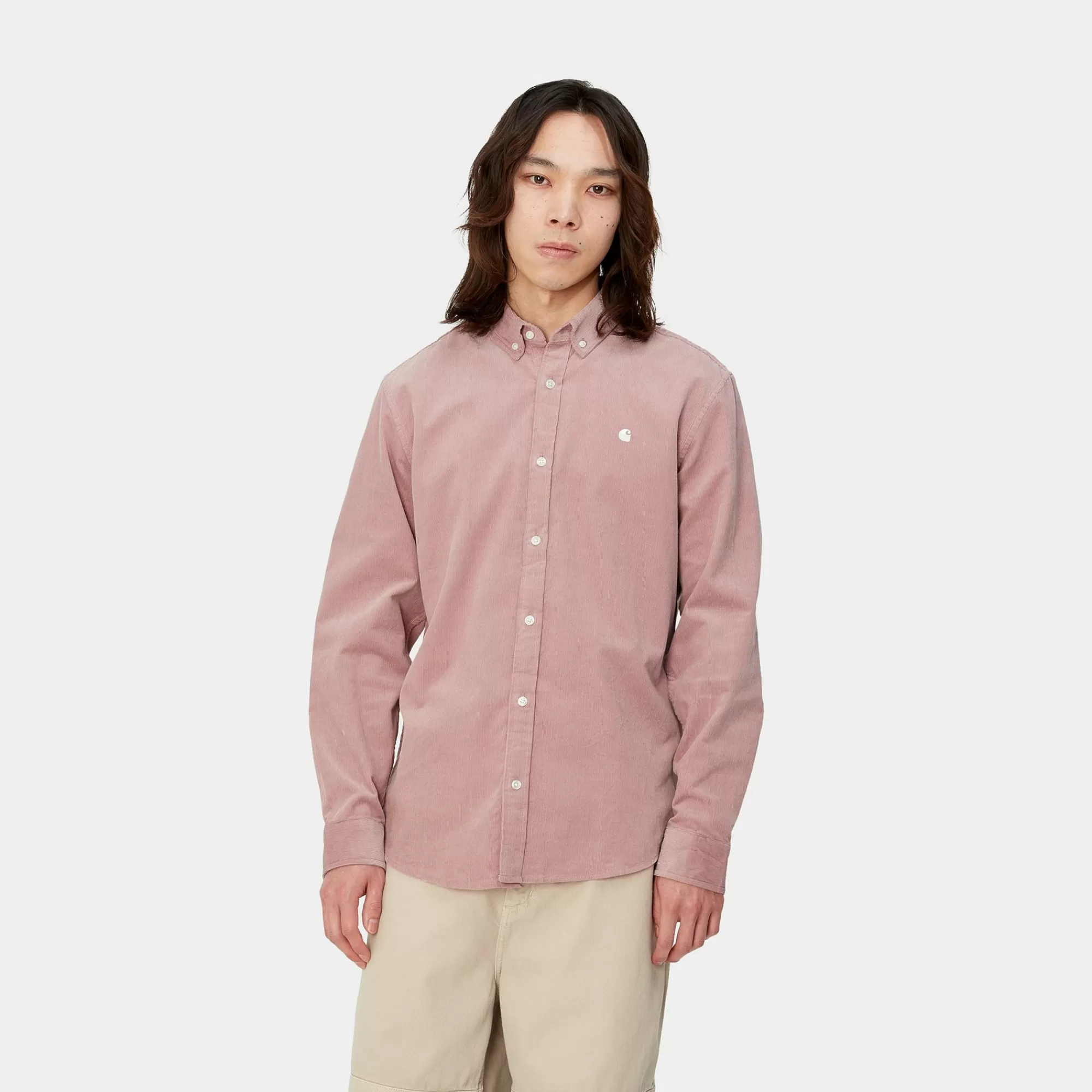 Carhartt WIP Shirts>L/S Madison Fine Cord Shirt