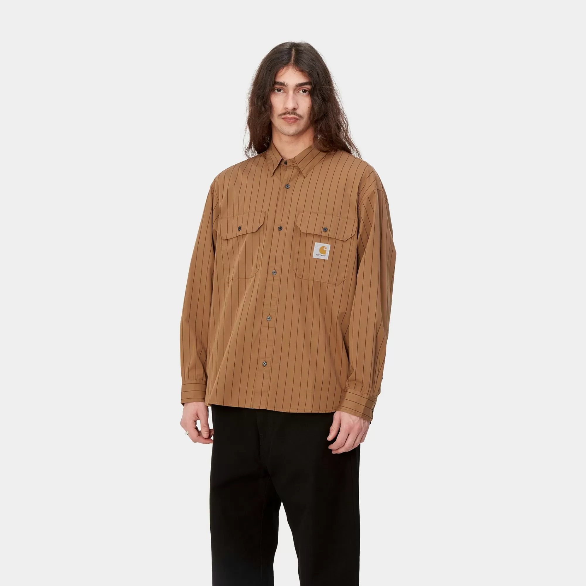 Carhartt WIP Shirts>L/S Orlean Shirt