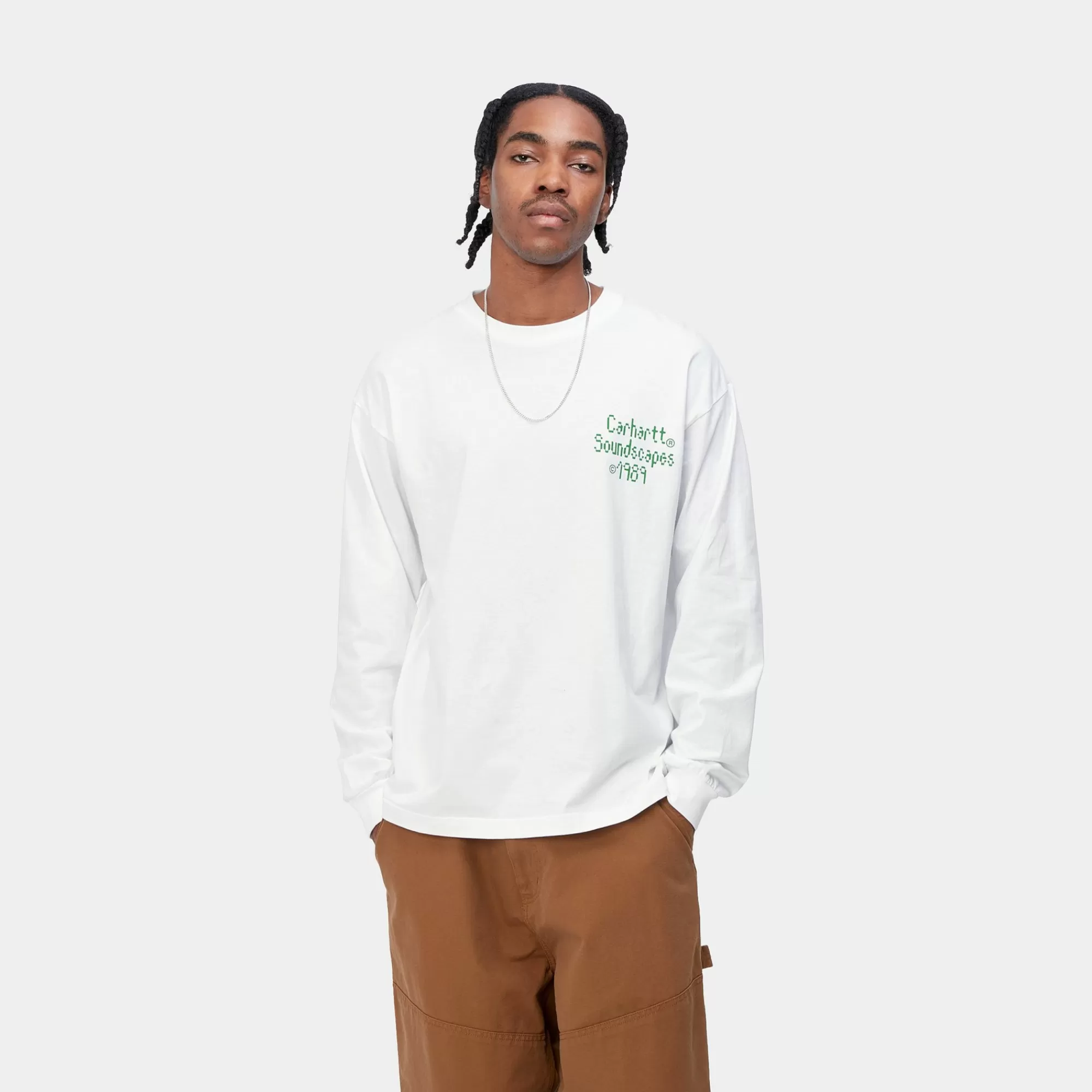 Carhartt WIP T-Shirts & Polos>L/S Soundface T-Shirt