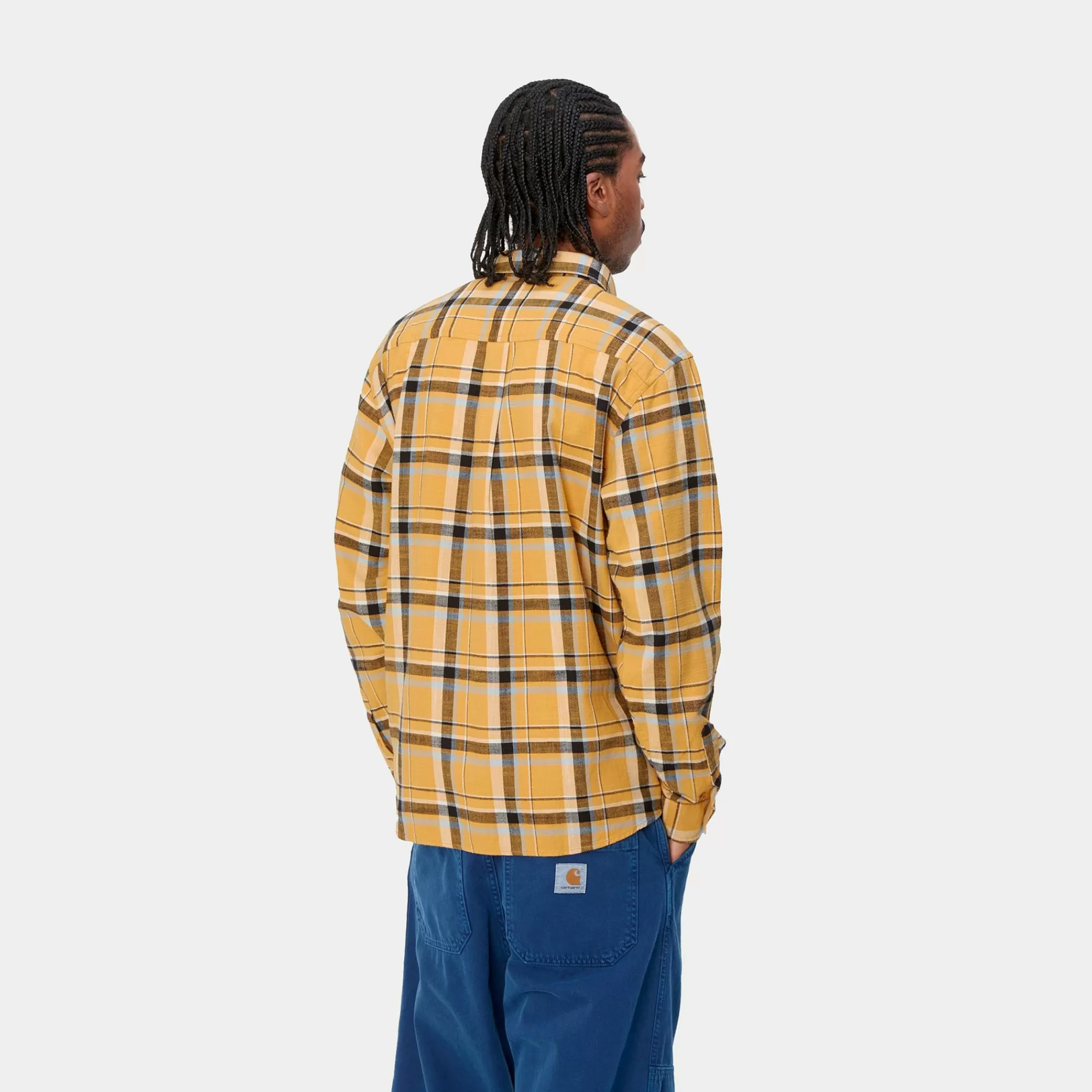 Carhartt WIP Shirts>L/S Swenson Shirt