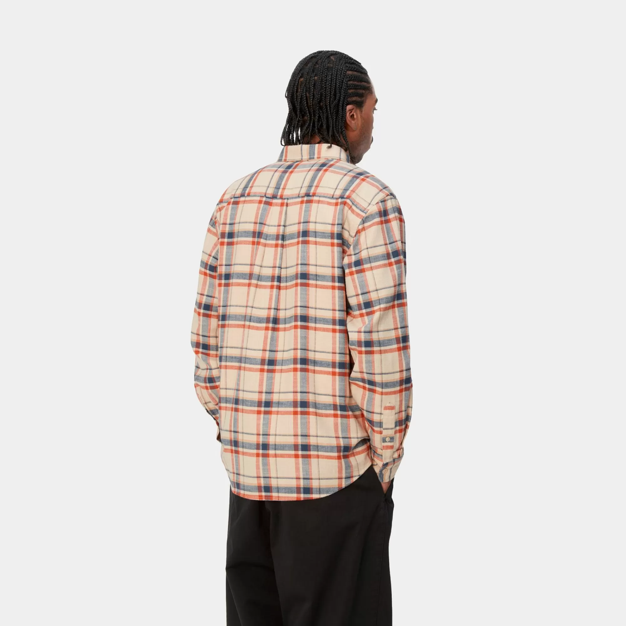 Carhartt WIP Shirts>L/S Swenson Shirt