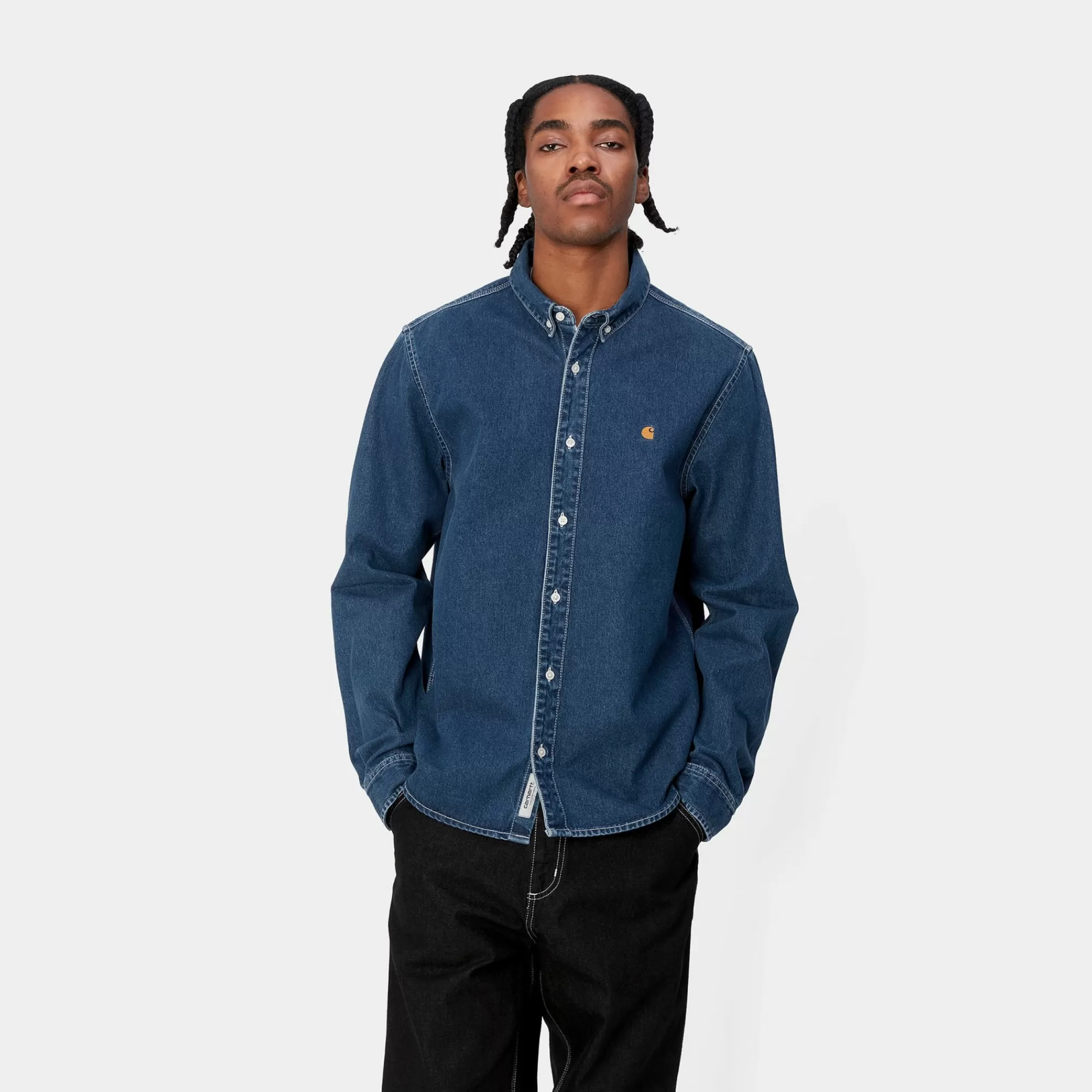 Carhartt WIP Shirts>L/S Weldon Shirt