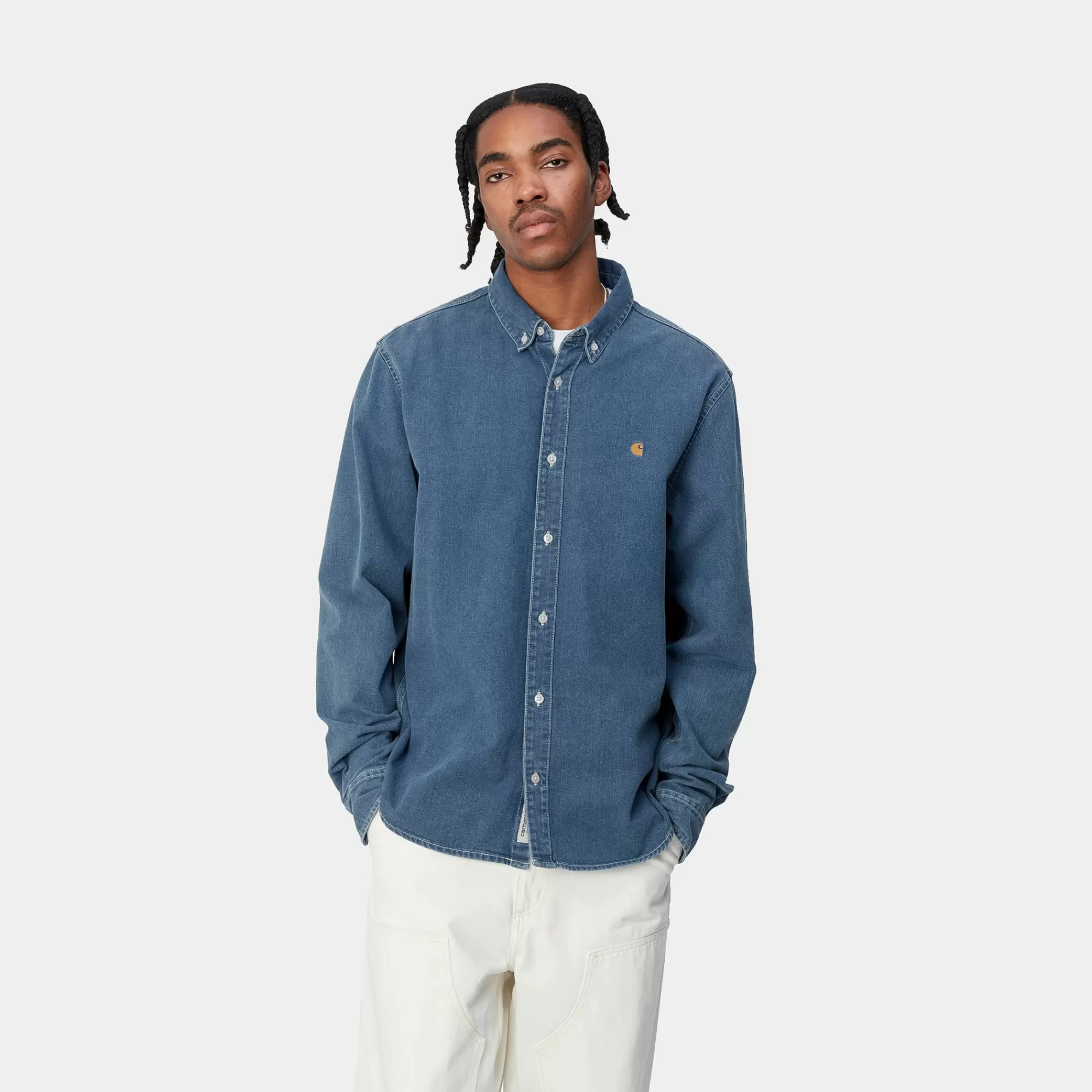 Carhartt WIP Shirts>L/S Weldon Shirt