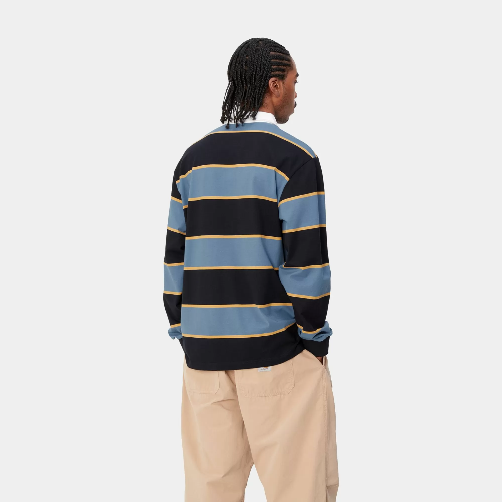 Carhartt WIP T-Shirts & Polos>L/S Wilt Rugby Shirt