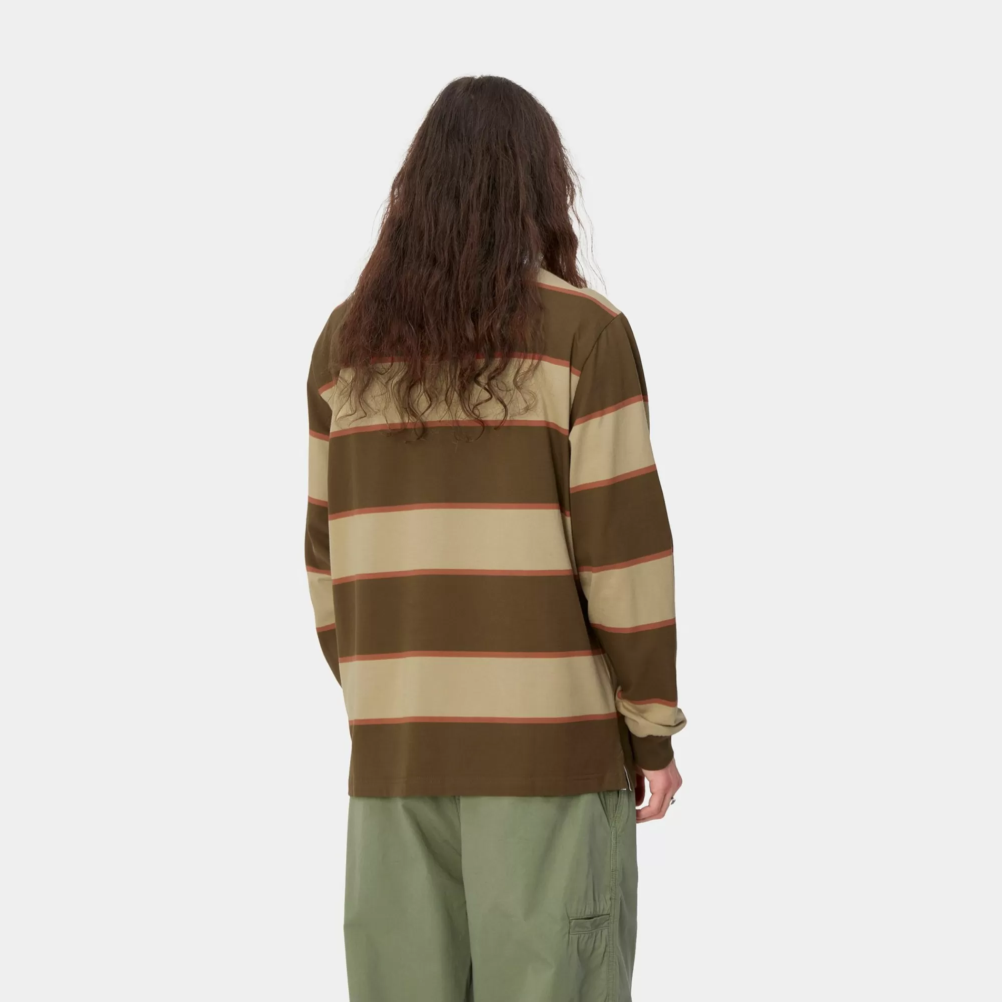 Carhartt WIP T-Shirts & Polos>L/S Wilt Rugby Shirt