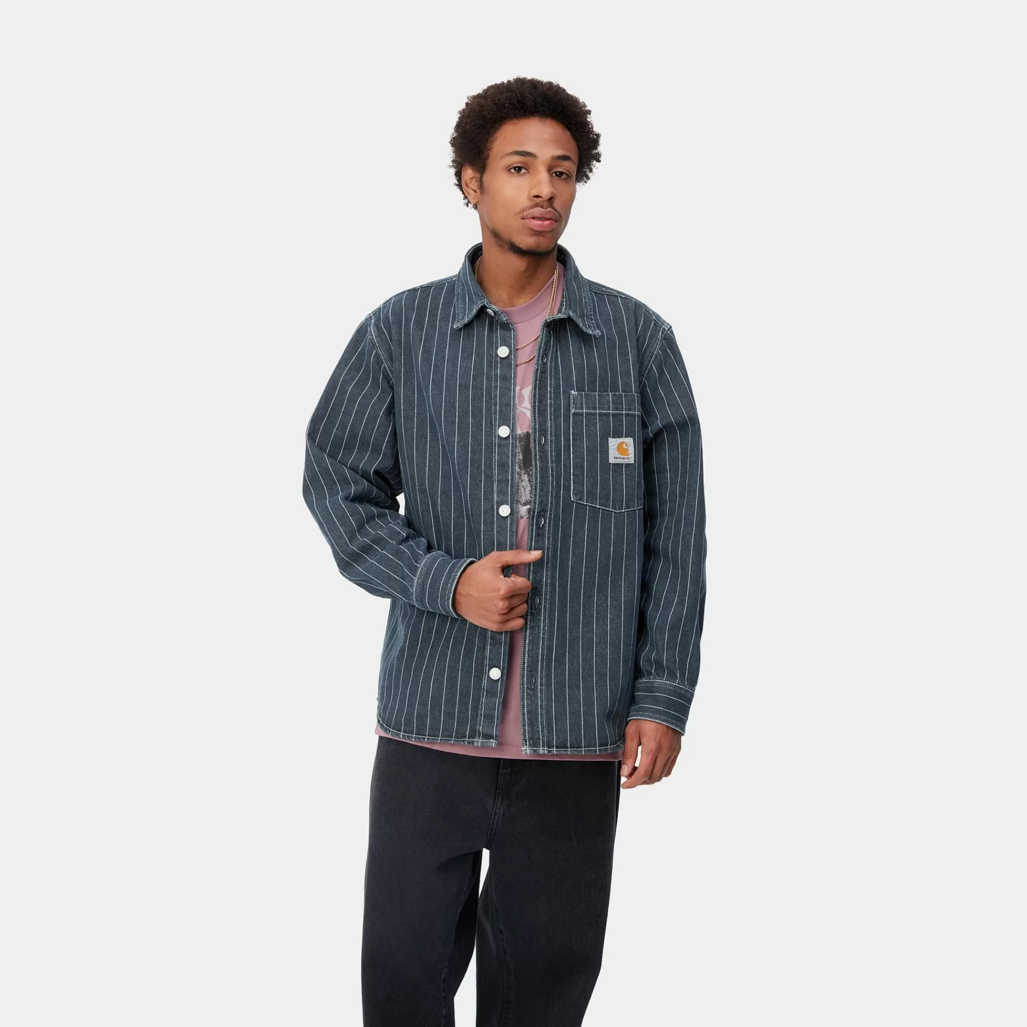 Carhartt WIP Denim>Orlean Shirt Jac