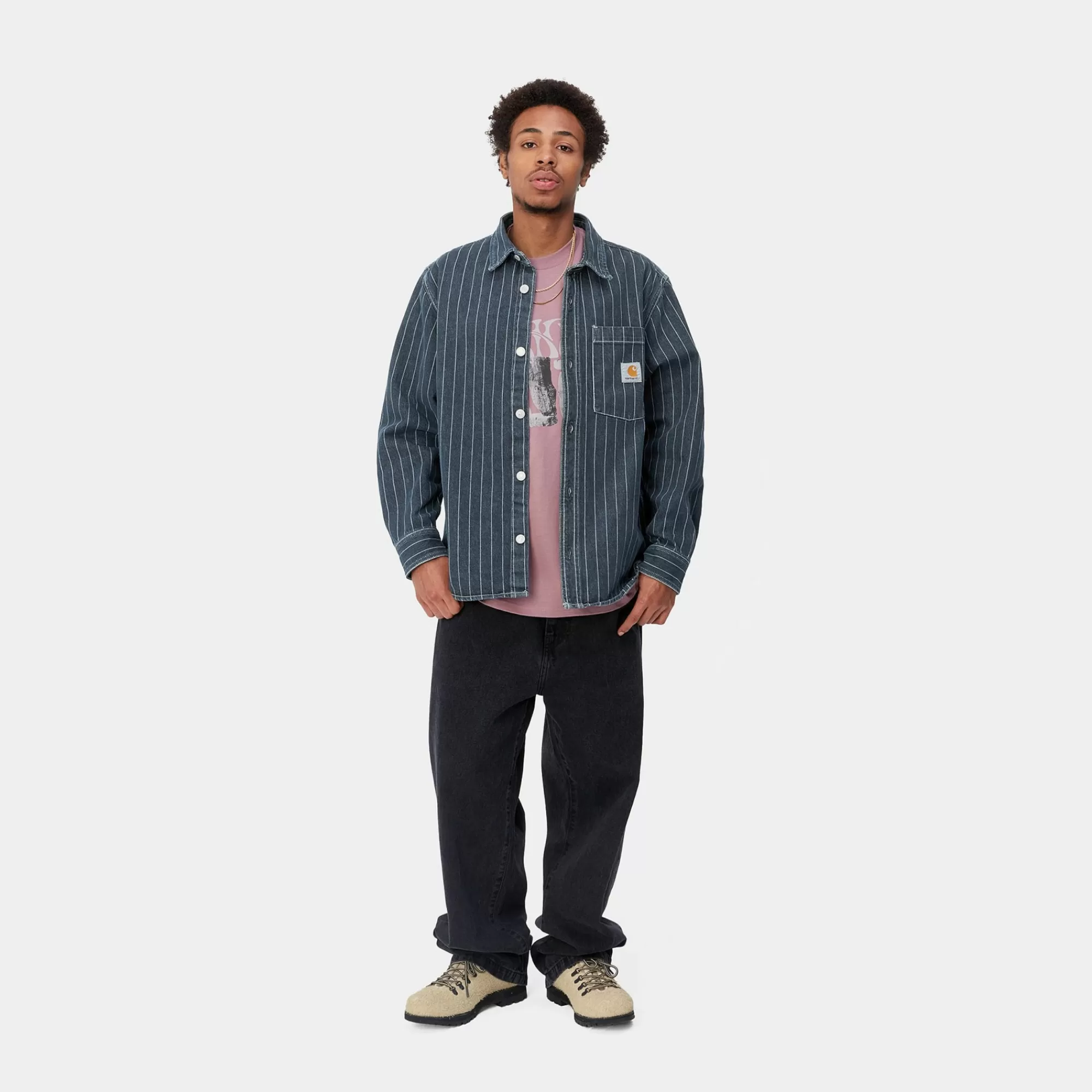 Carhartt WIP Denim>Orlean Shirt Jac