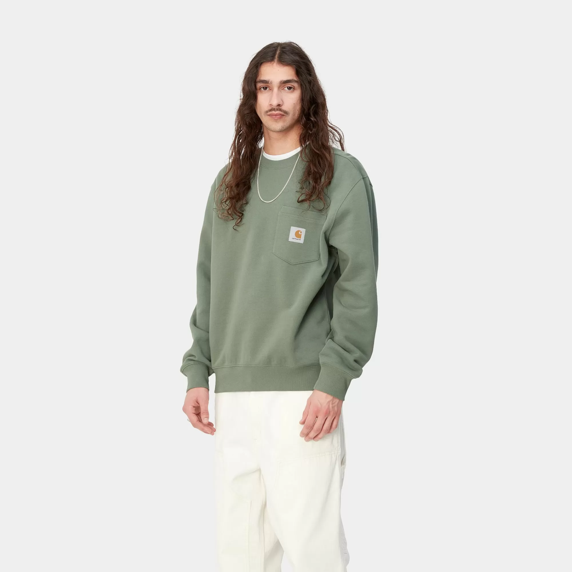 Carhartt WIP Sweats>Pocket Sweatshirt