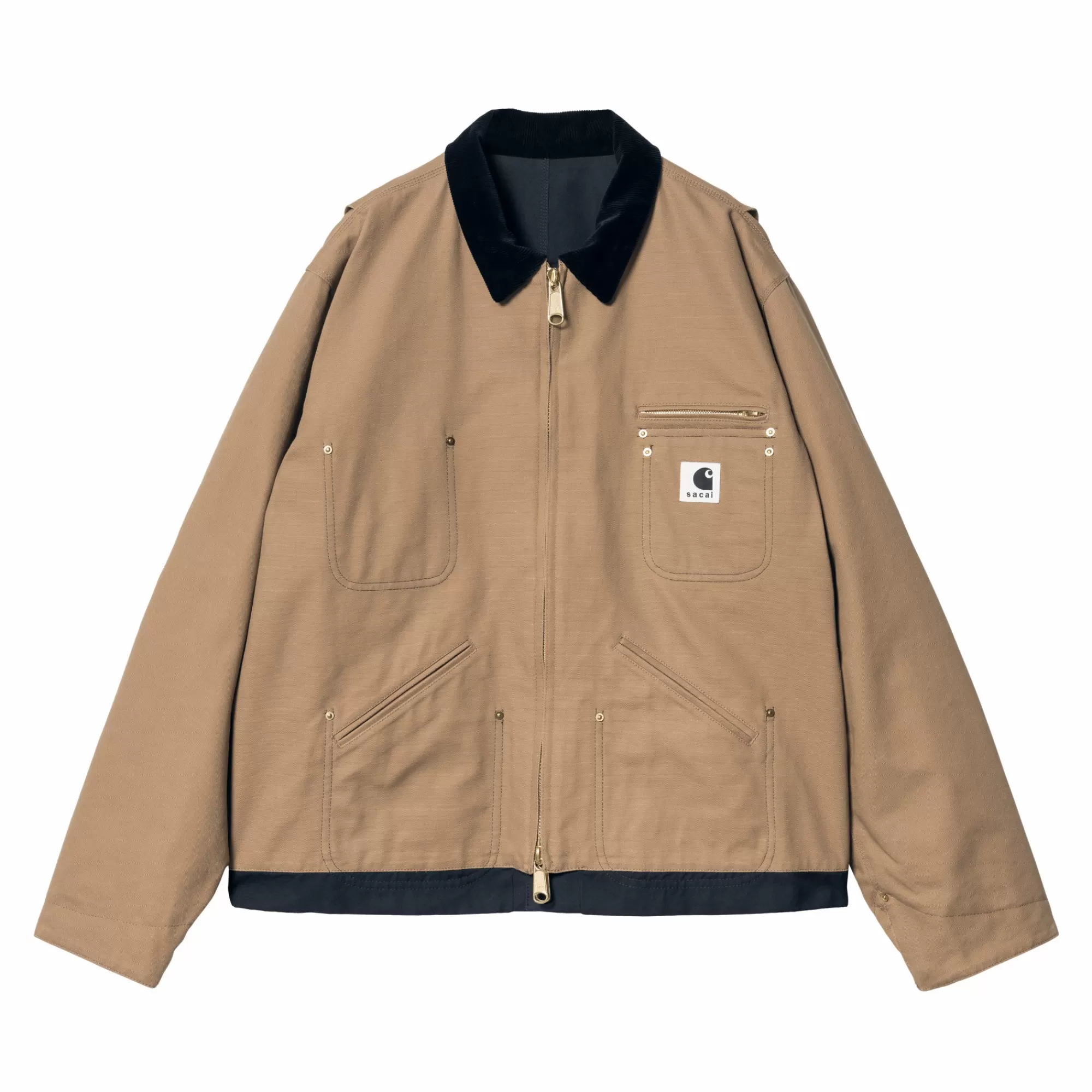 Carhartt WIP Collaborations>Sacai X Reversible Duck Jacket