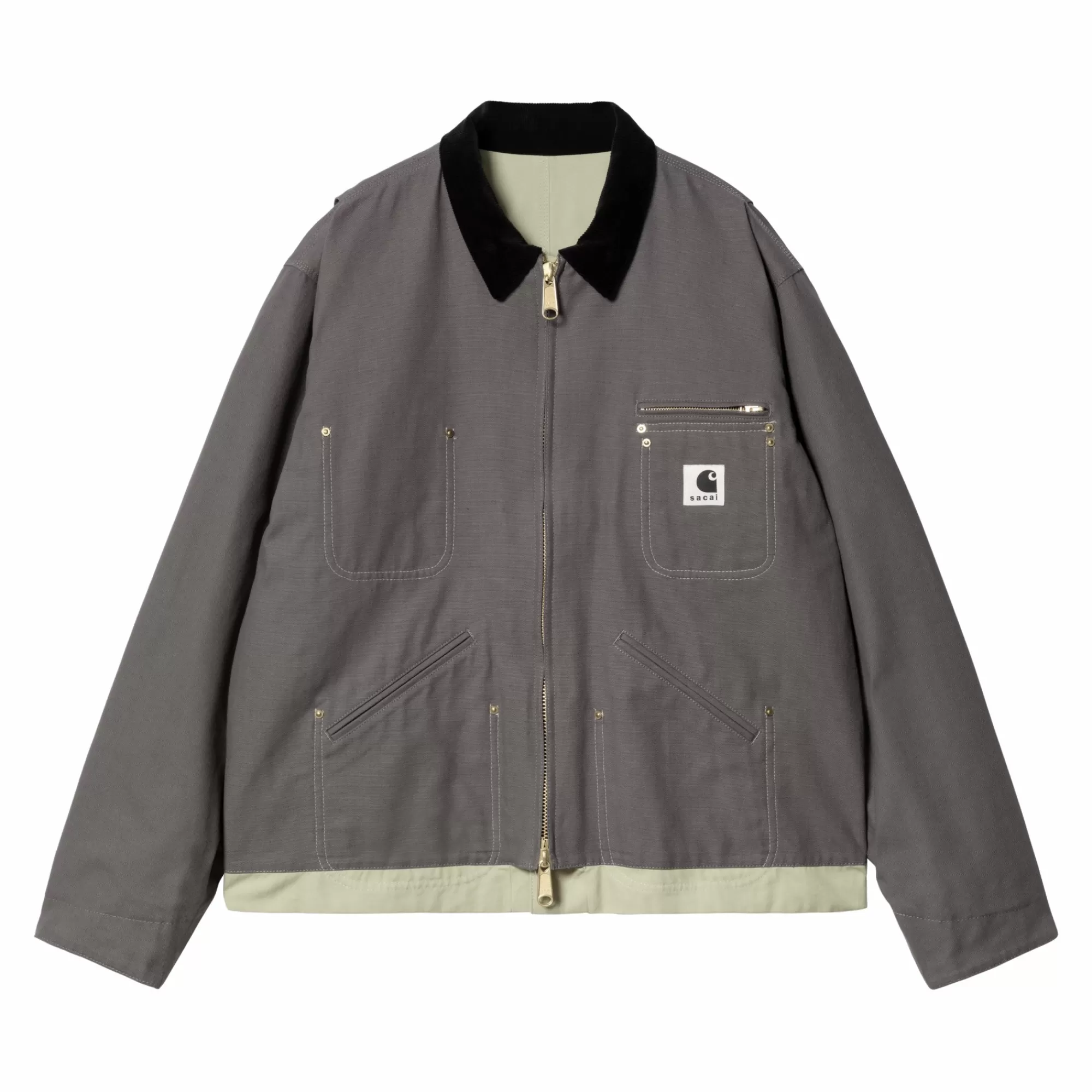 Carhartt WIP Collaborations>Sacai X Reversible Duck Jacket