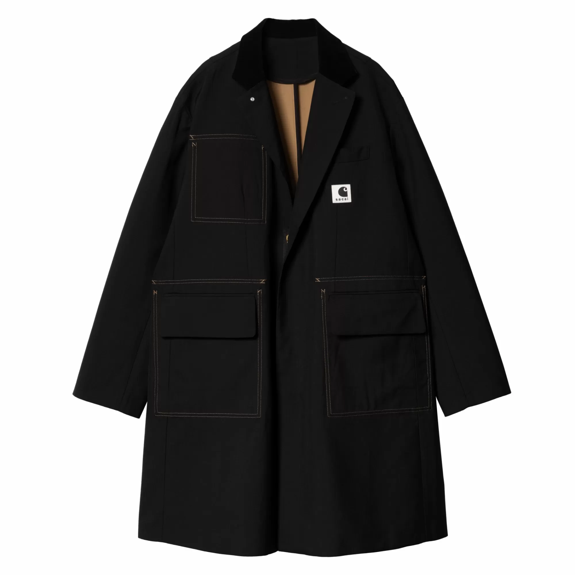 Carhartt WIP Collaborations>Sacai X Suiting Bonding Coat