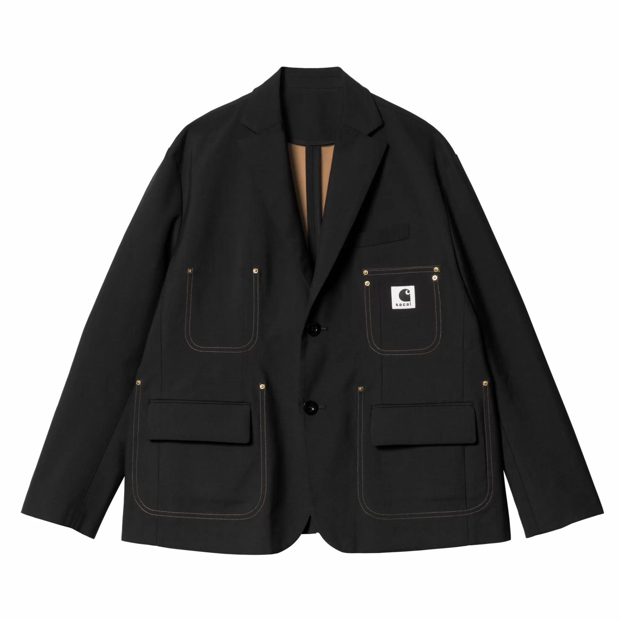 Carhartt WIP Collaborations>Sacai X Suiting Bonding Jacket