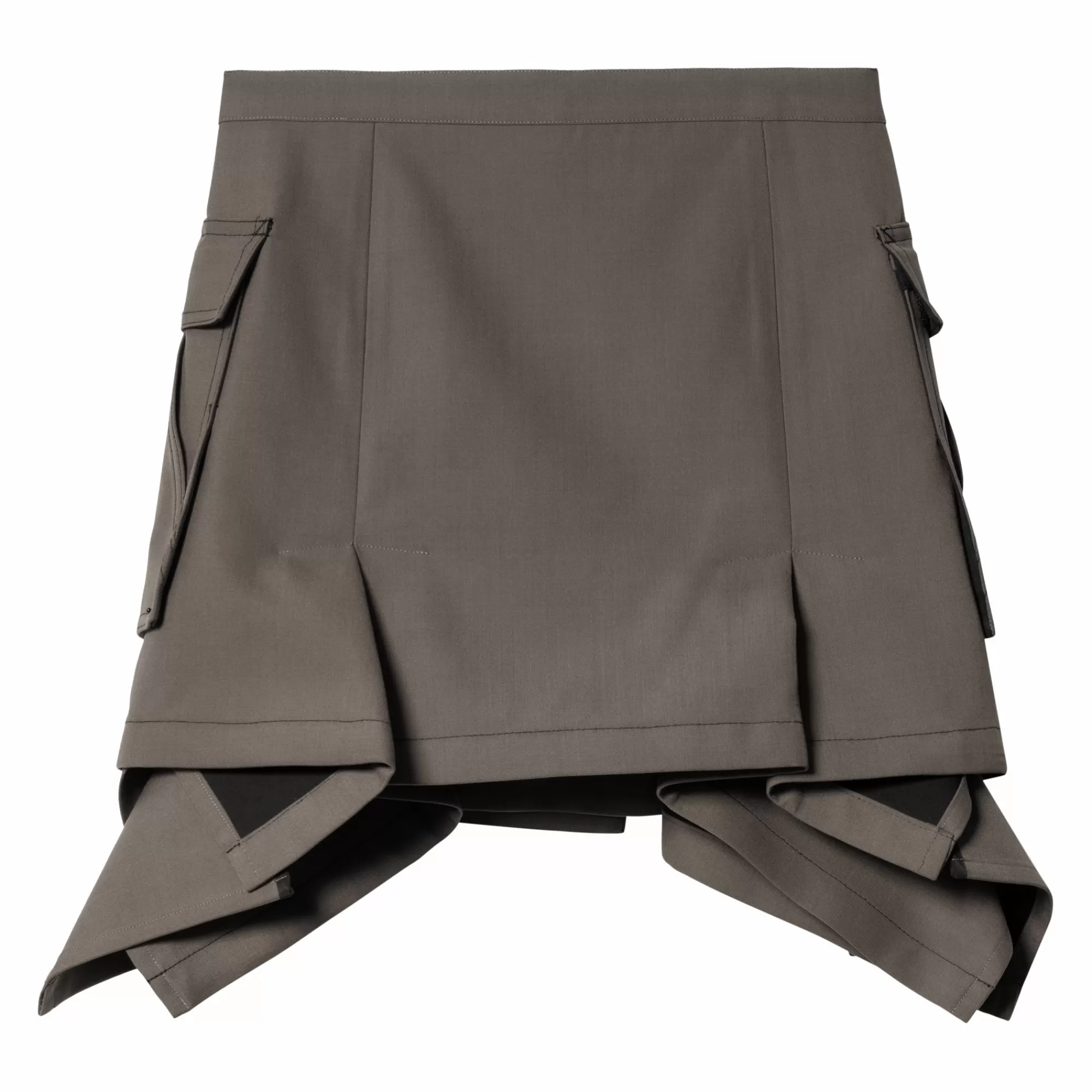 Carhartt WIP Collaborations>Sacai X W' Suiting Bonding Skirt