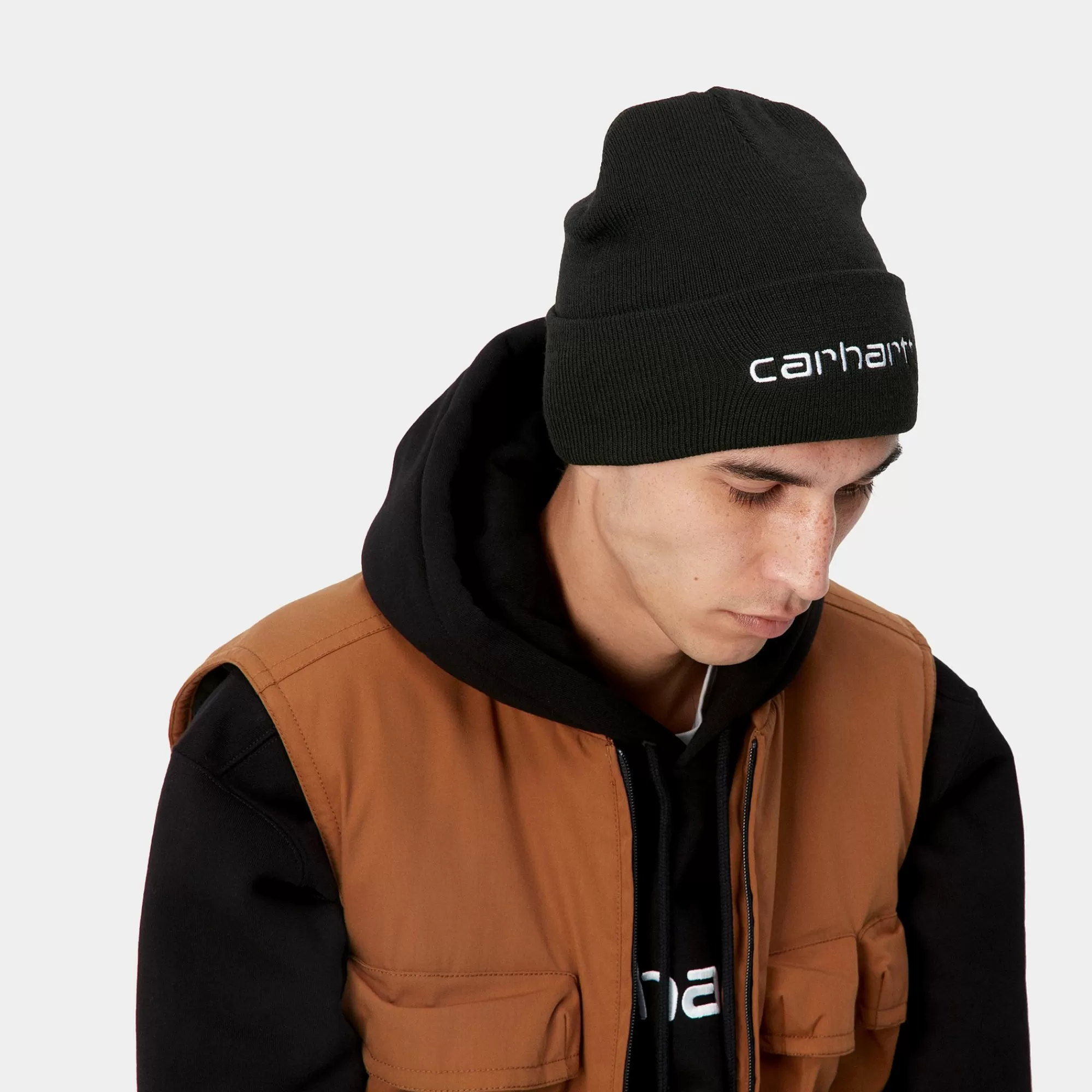 Carhartt WIP Beanies>Script Beanie