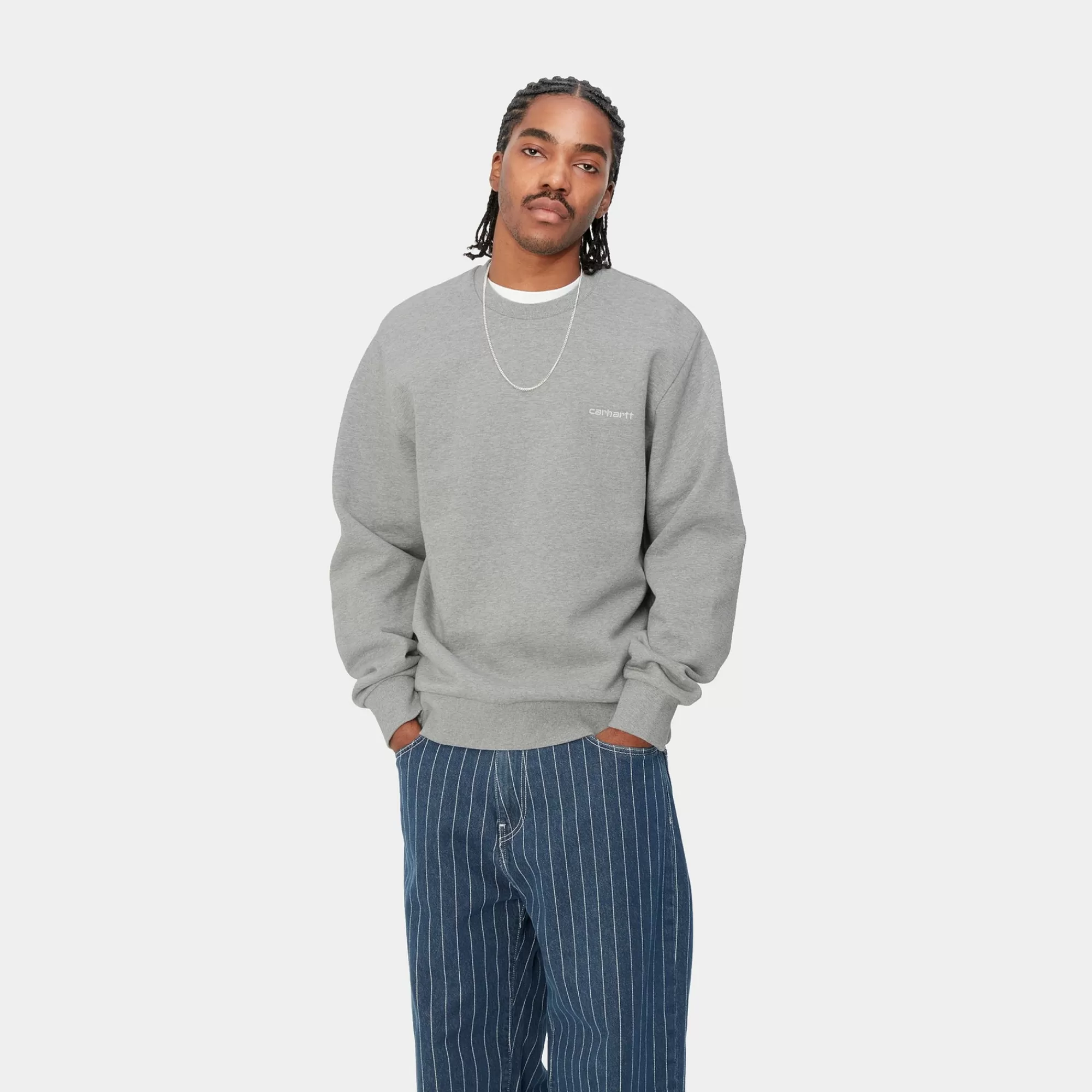 Carhartt WIP Sweats>Script Embroidery Sweat