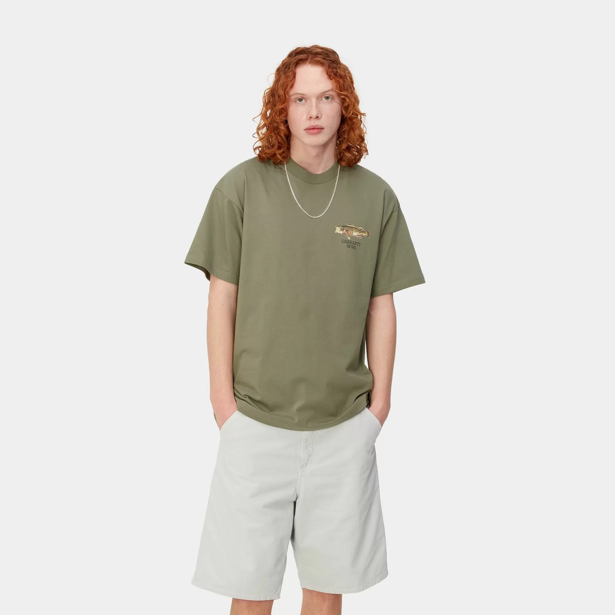 Carhartt WIP T-Shirts & Polos>S/S Fish T-Shirt