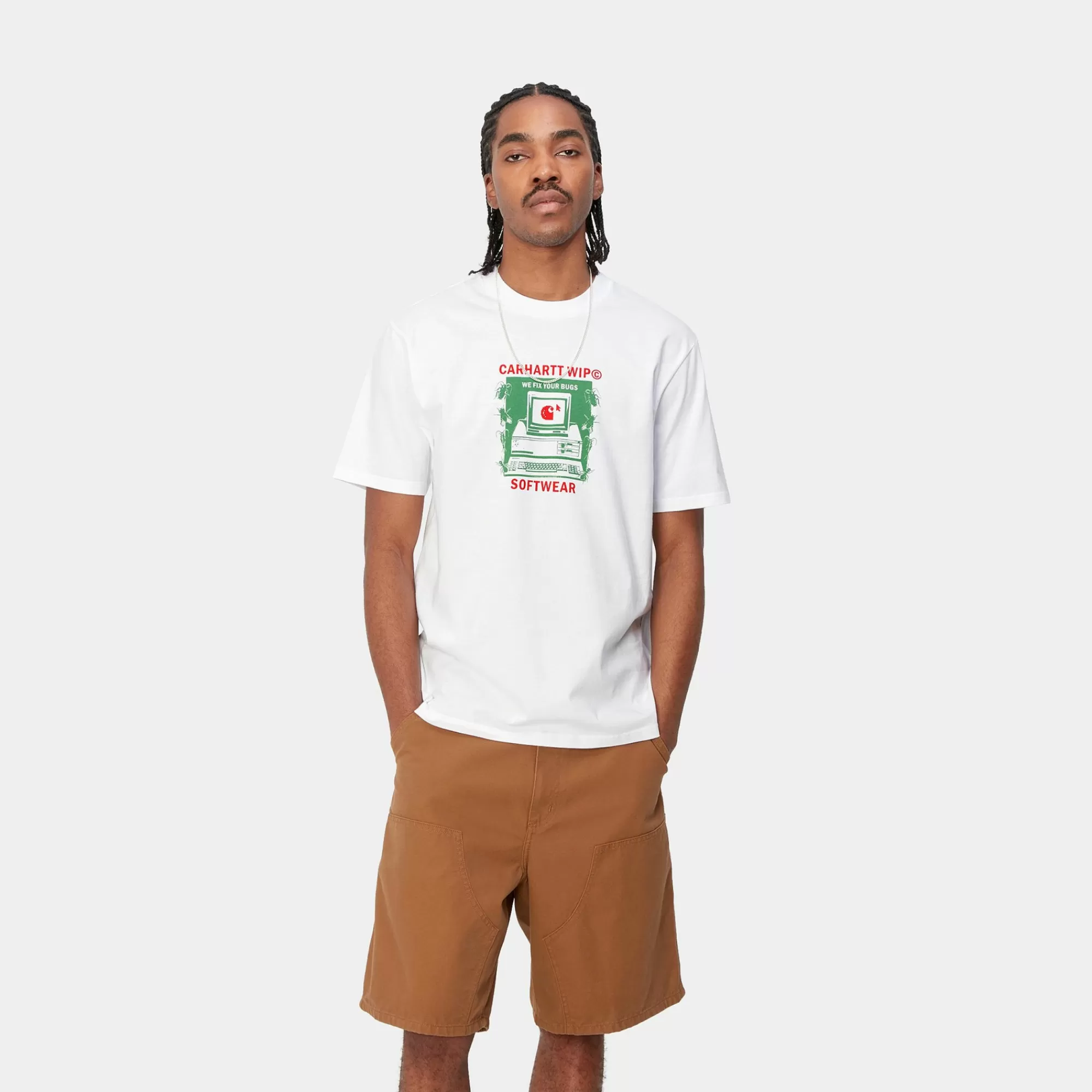 Carhartt WIP T-Shirts & Polos>S/S Fixed Bugs T-Shirt