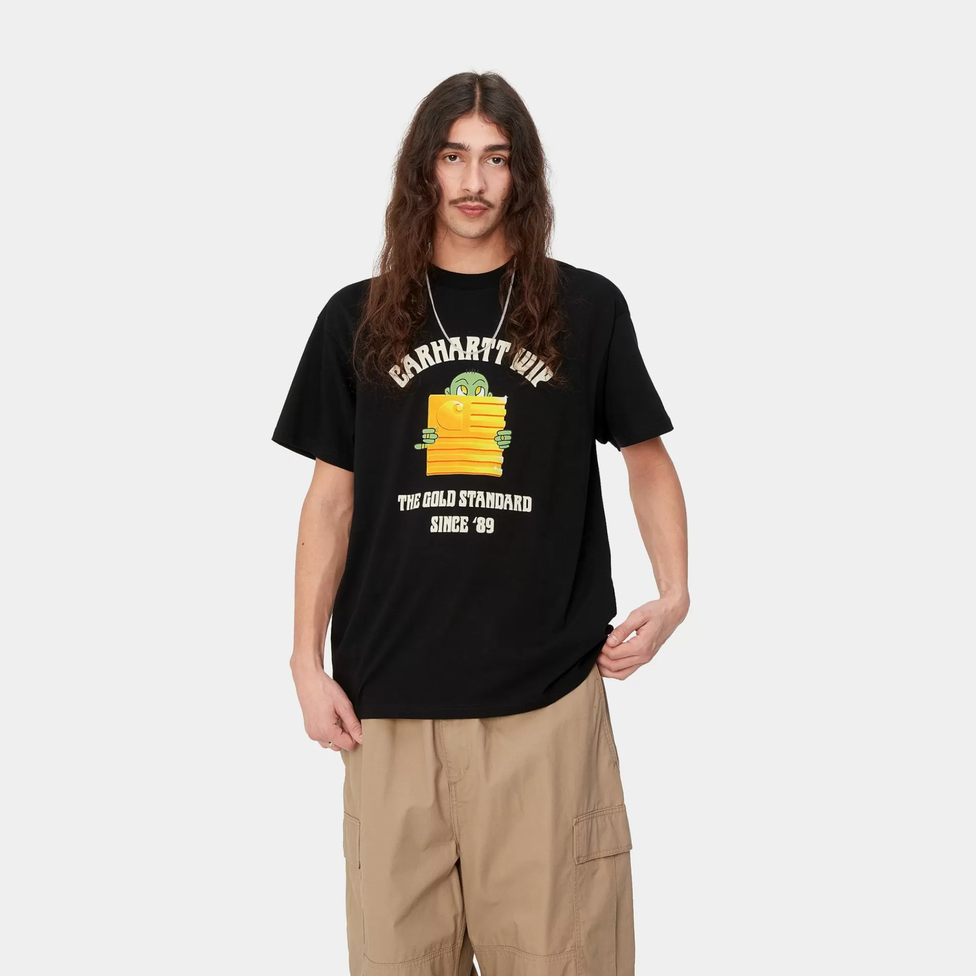 Carhartt WIP T-Shirts & Polos>S/S Gold Standard T-Shirt