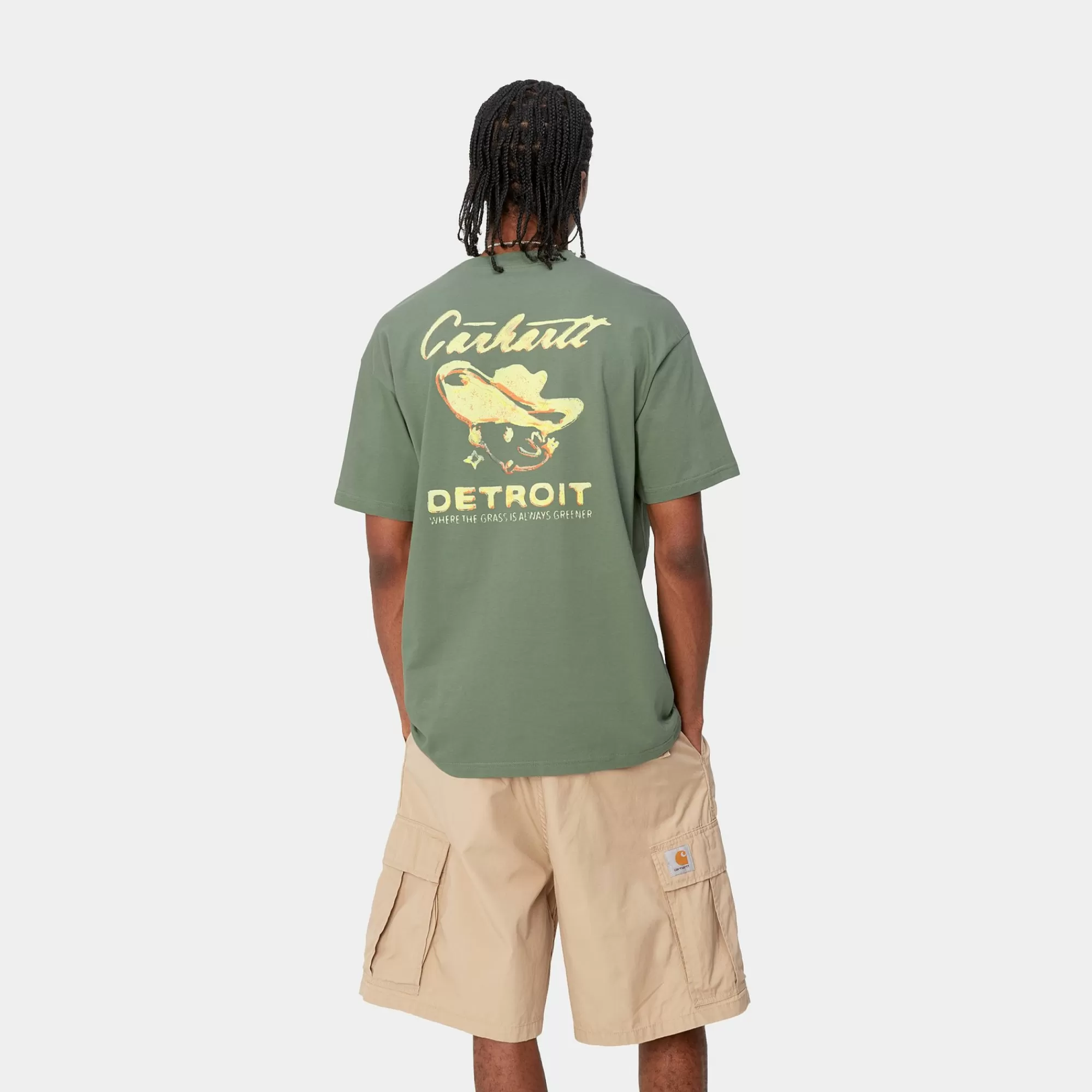 Carhartt WIP T-Shirts & Polos>S/S Green Grass T-Shirt