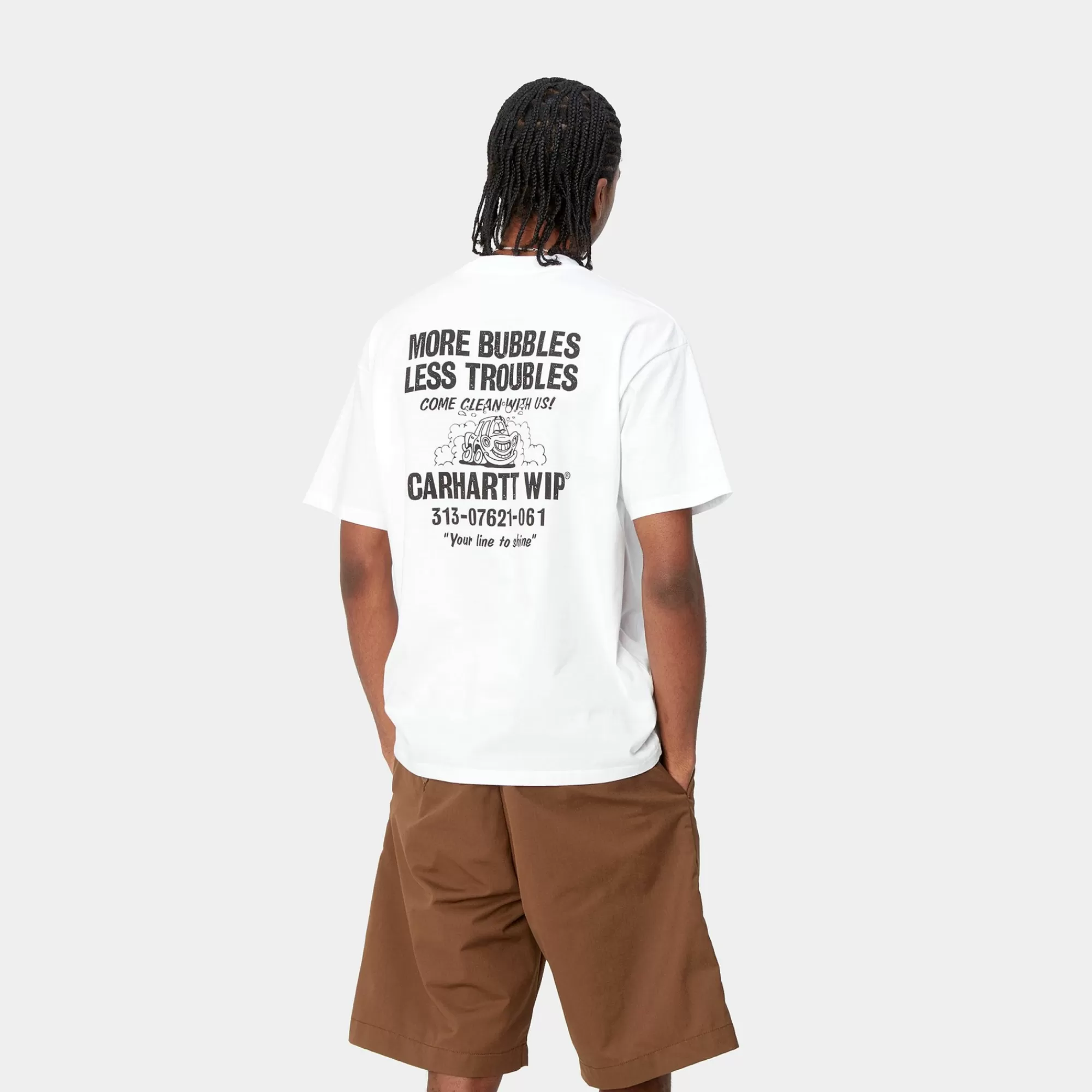 Carhartt WIP T-Shirts & Polos>S/S Less Troubles T-Shirt