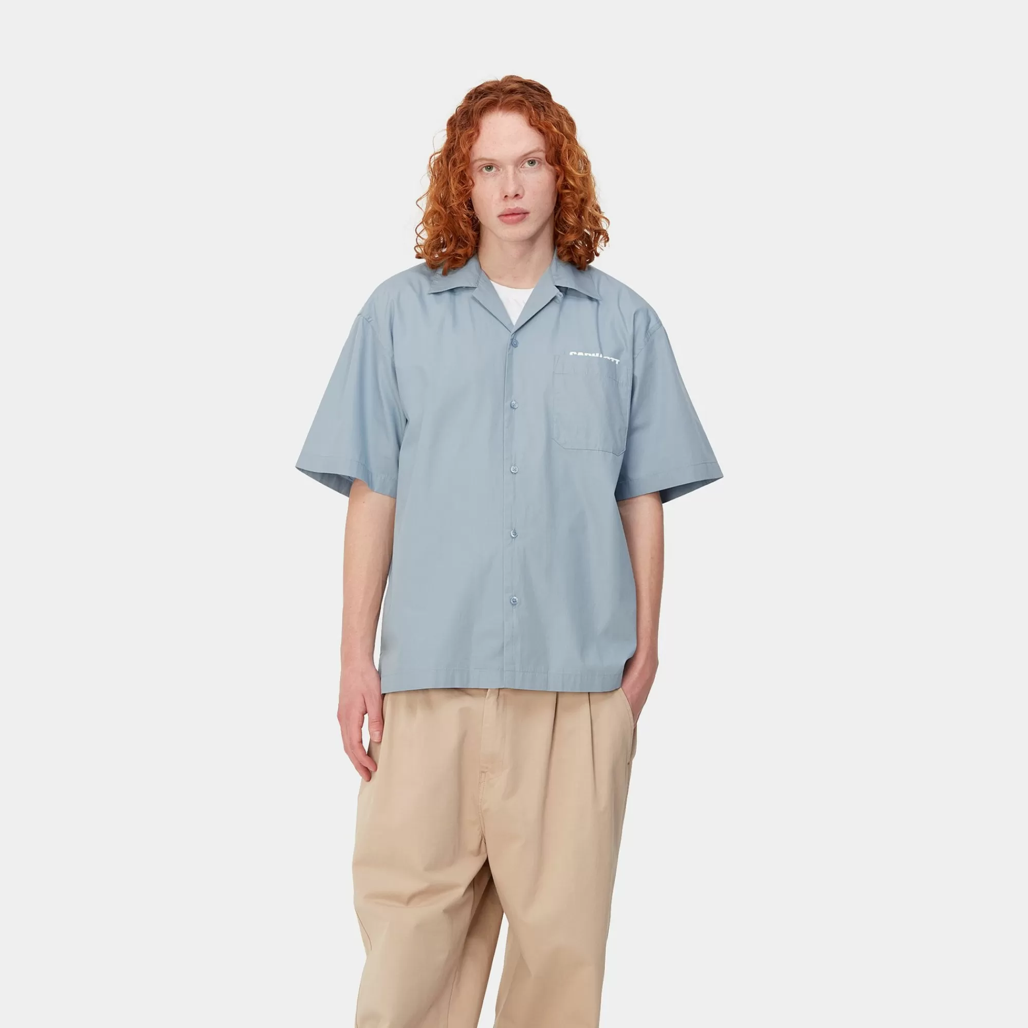 Carhartt WIP Shirts>S/S Link Script Shirt