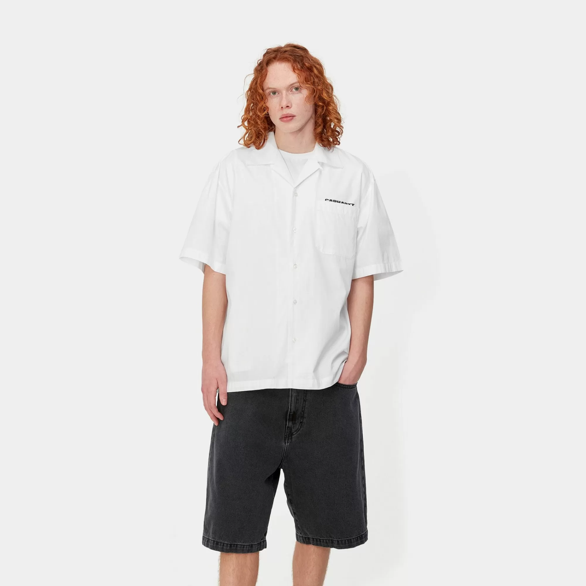 Carhartt WIP Shirts>S/S Link Script Shirt